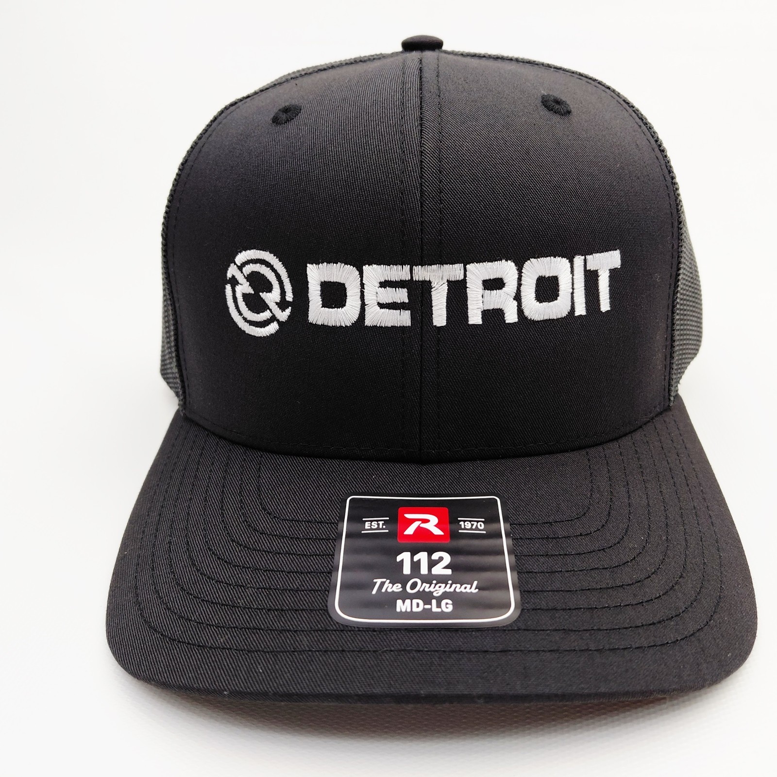 Detroit Diesel Richardson 112 Mesh Snapback Embroidered  Baseball Cap Hat