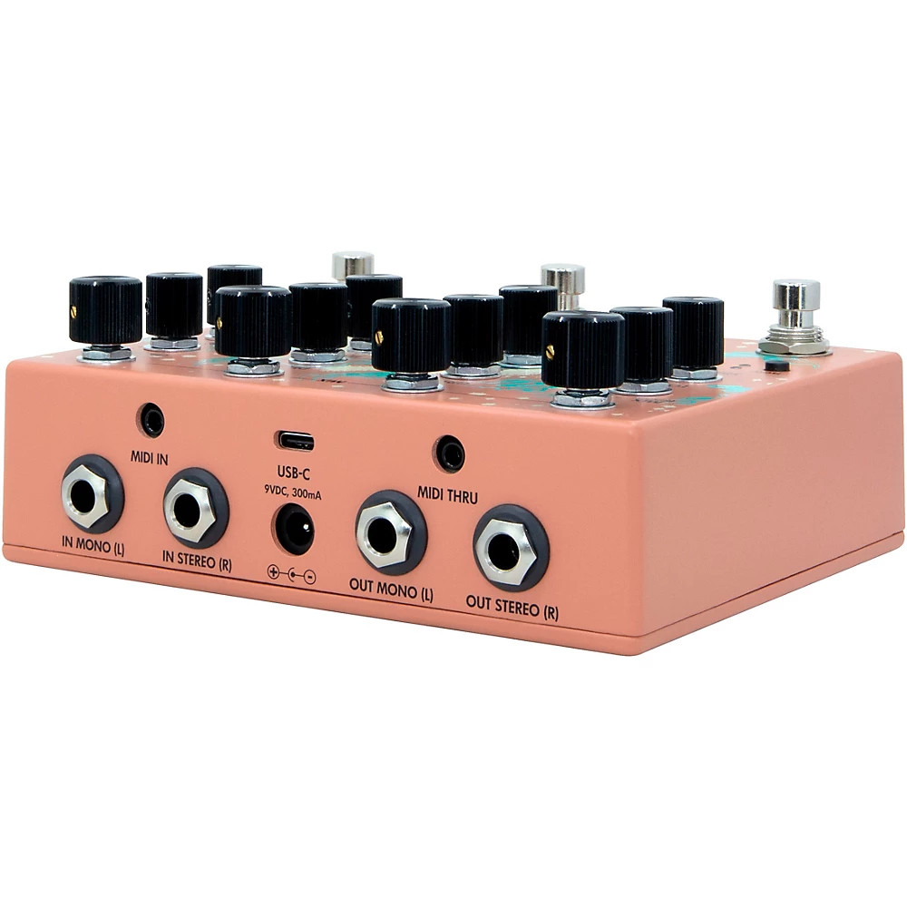 Walrus Audio Qi Etherealizer MultiEffects Pedal Terracotta