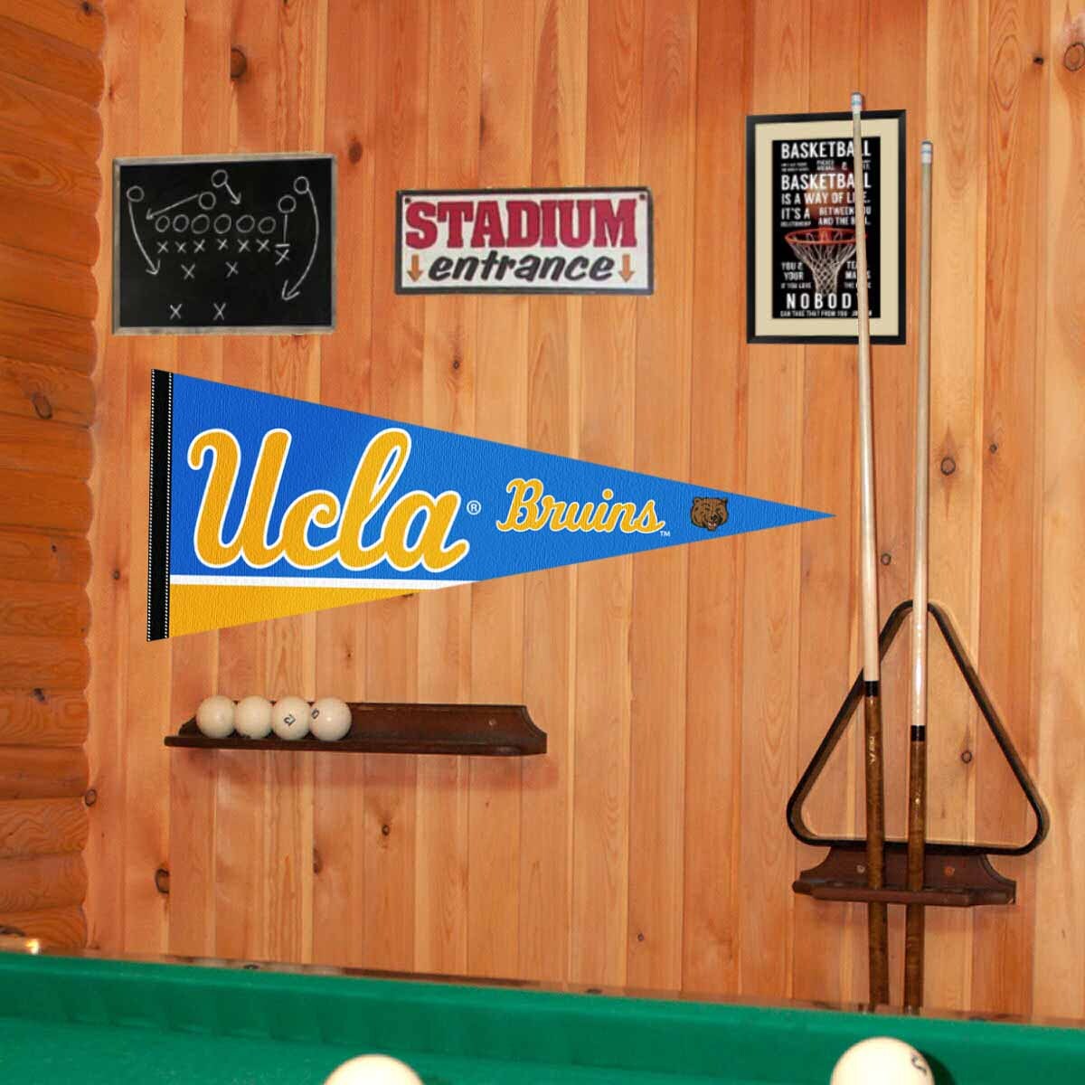 UCLA 12x30 Felt Pennant