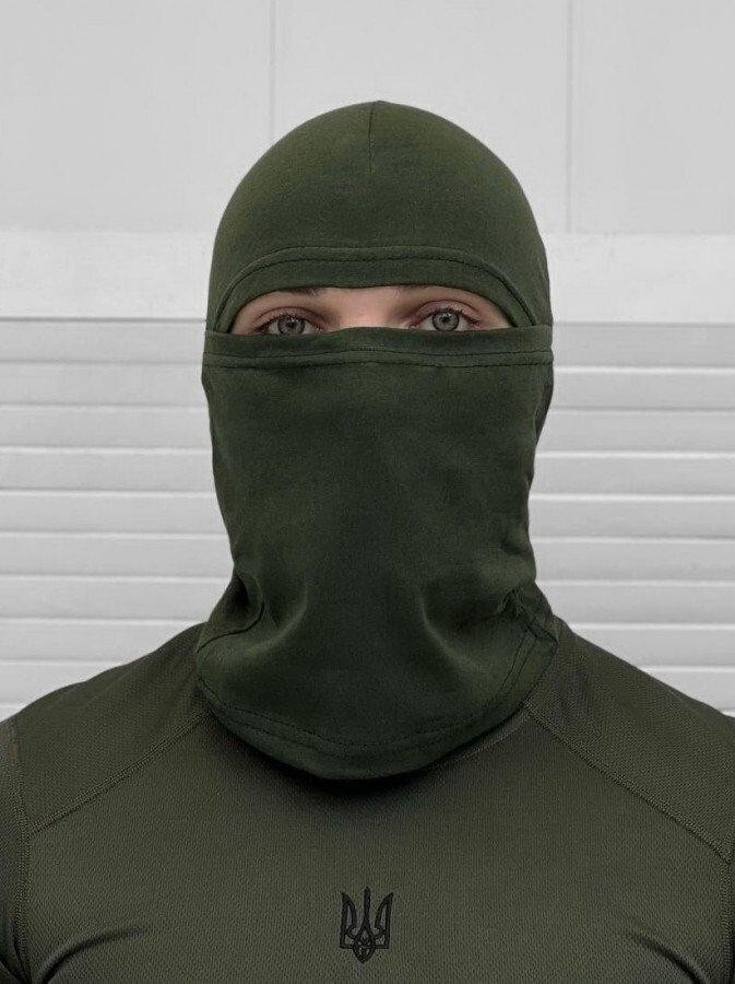 Balaclava tactical knitted Oliva(VS) Ukraine new 2024