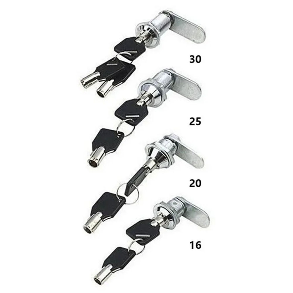 Protect Your Possessions with This High Quality Metal Cam Lock and 2 Keys