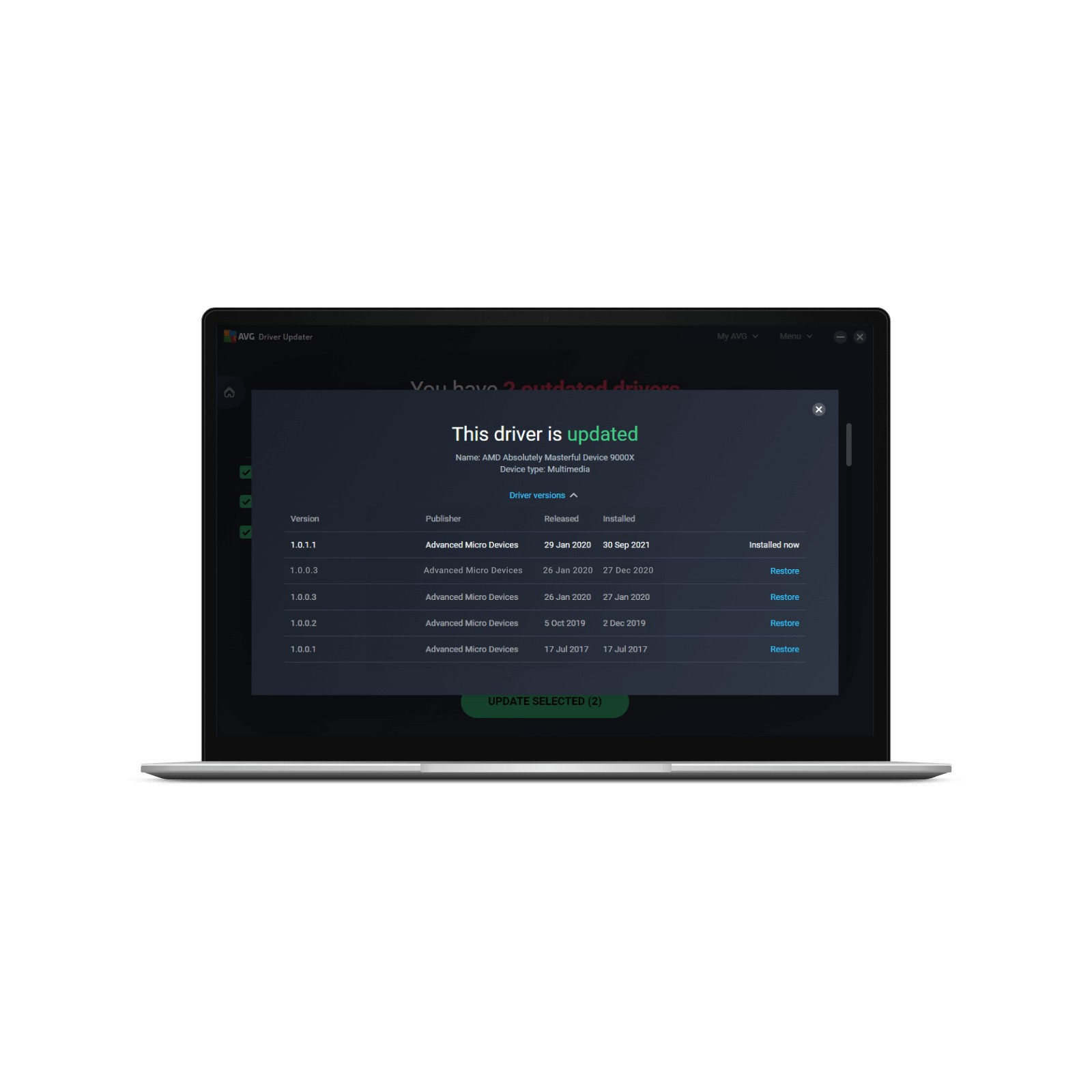 AVG Driver Updater 2026 | 1 Year 1 PC | Windows | Download