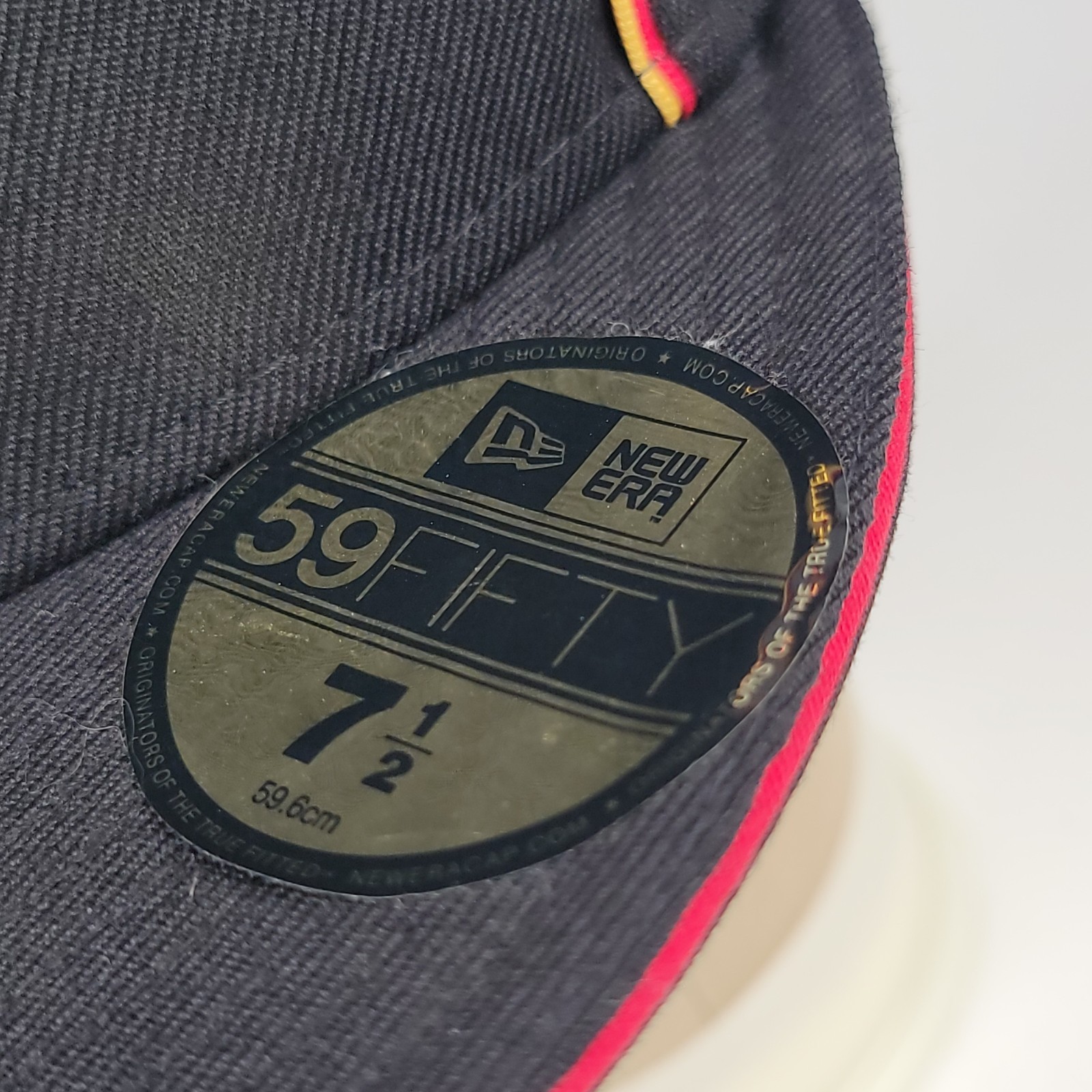 New New Era 59Fifty 7 1/2 New York Yankees MLB Mens Black Hat