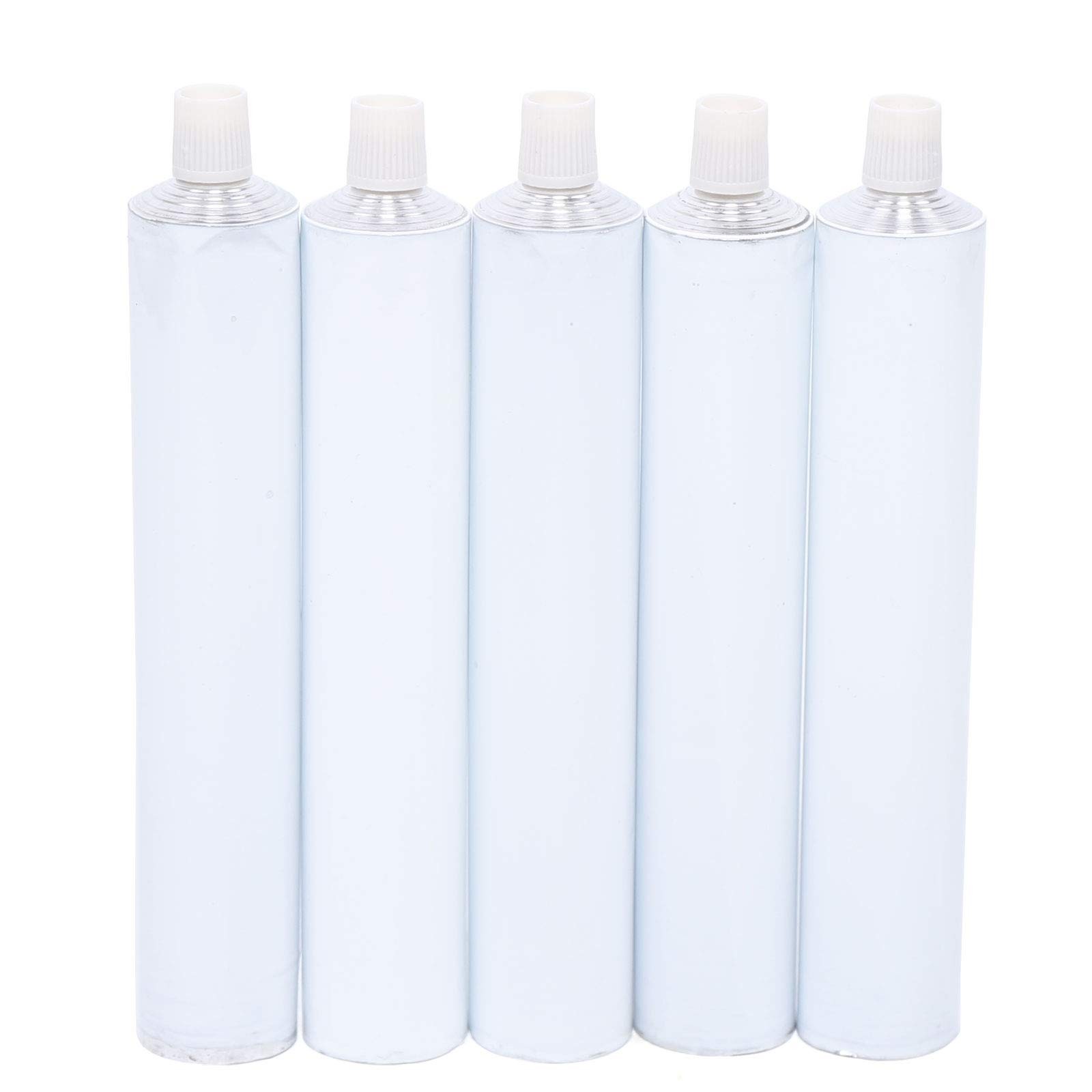 100 Pcs 100ml Empty Unsealed Toothpaste Tubes Needle Cap Full Box Aluminum USA