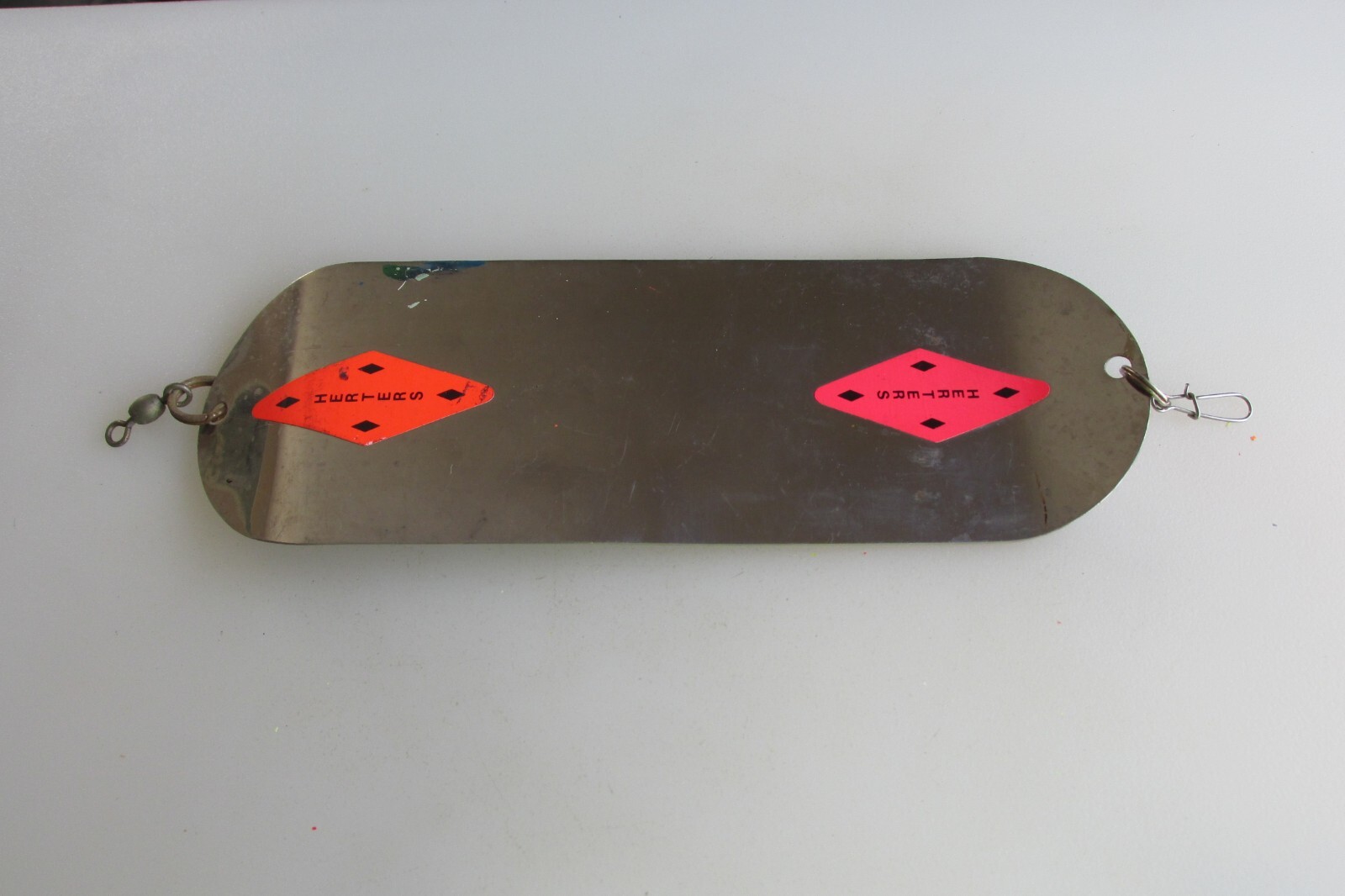 Drawer #45 Herters 8 3/4" Dodger Flasher Fair/Good Condition