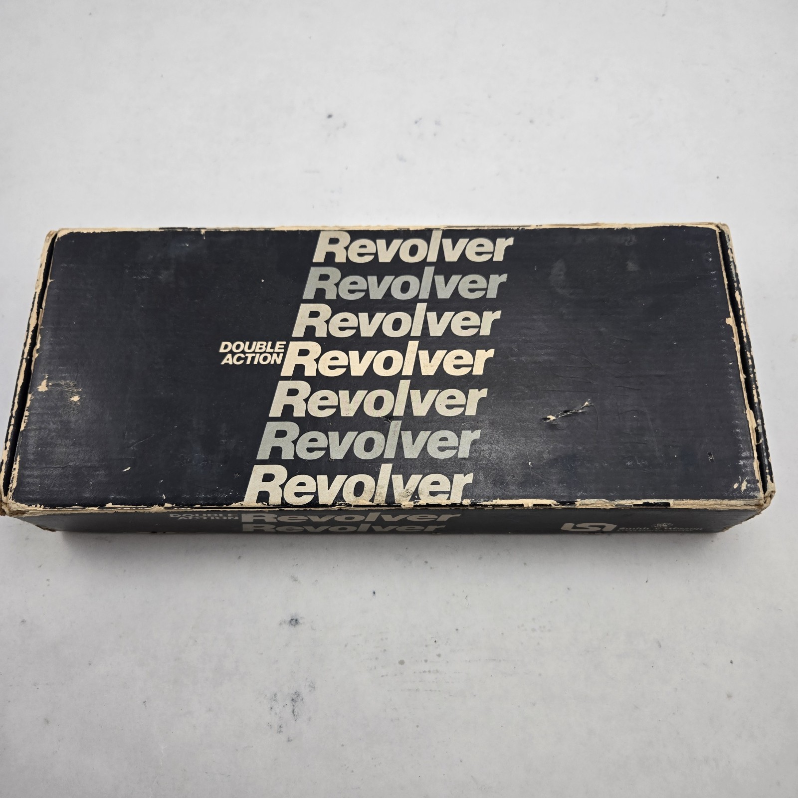 Vintage Smith & Wesson S&W Revolver Blue Box Factory