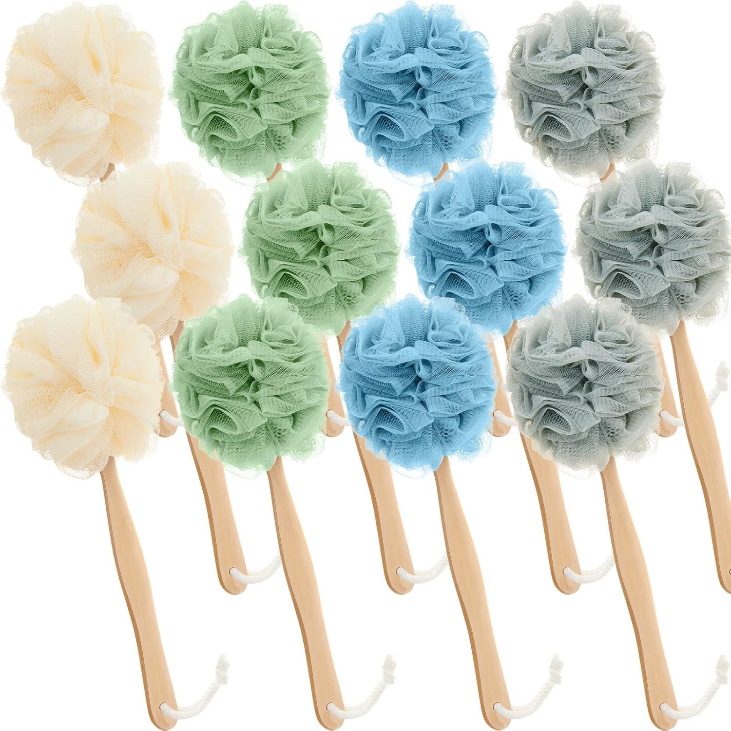 Tco for you Lar Loofah on a Sti Shower Loofah with Long Handle Ba