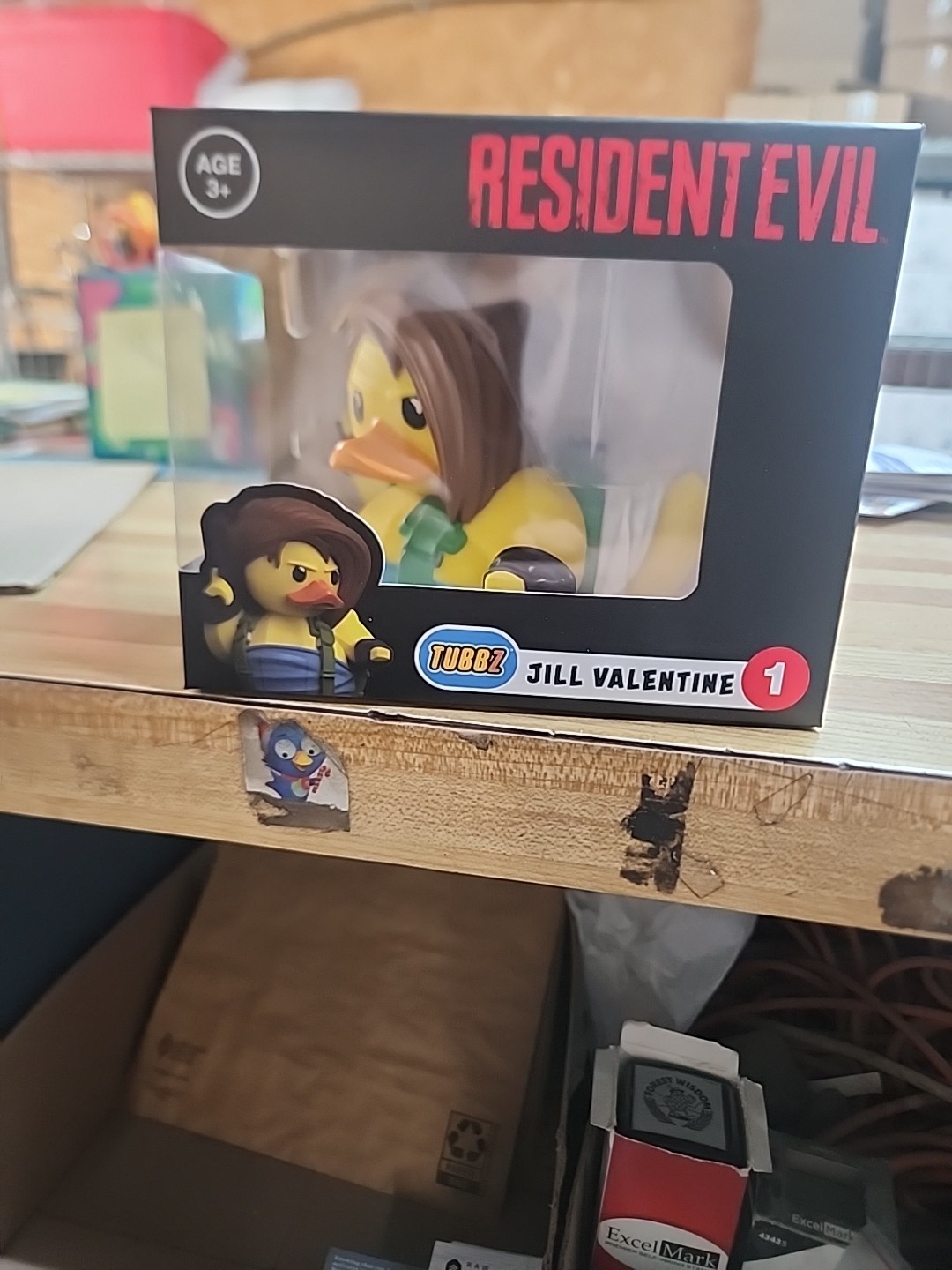 TUBBZ Boxed Resident Evil Jill Valentine Official Collectible Duck Figure JEEP