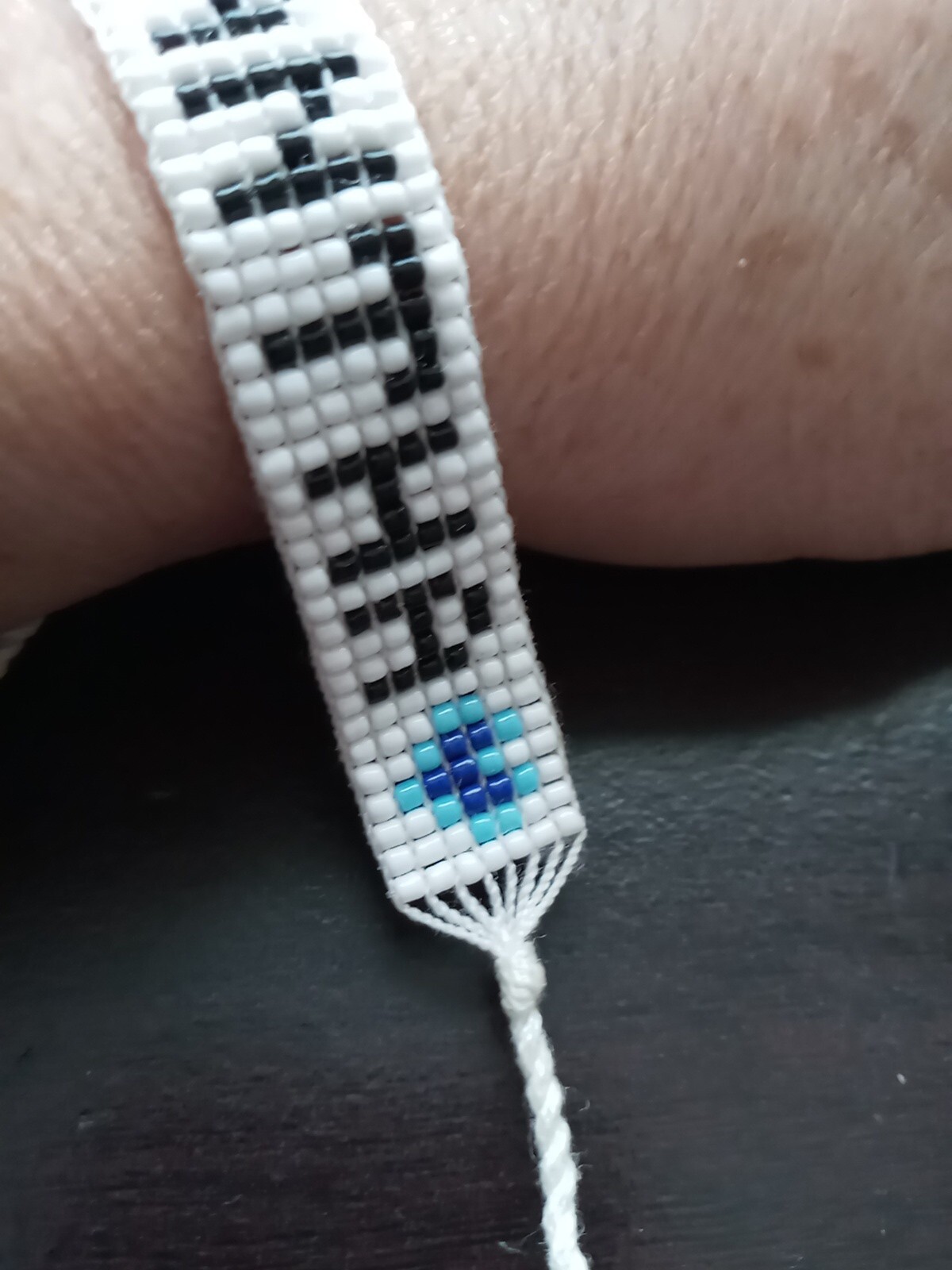Samantha Hand Beaded Bracelet