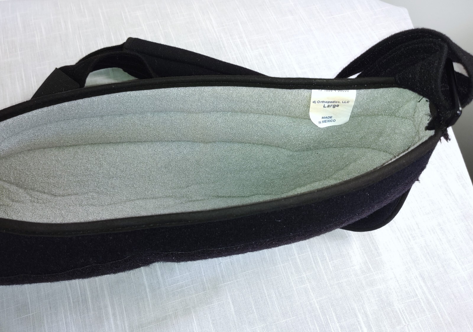 DonJoy UltraSling II Shoulder Immobilizer Pillow Strap Black Sling Sz LARGE
