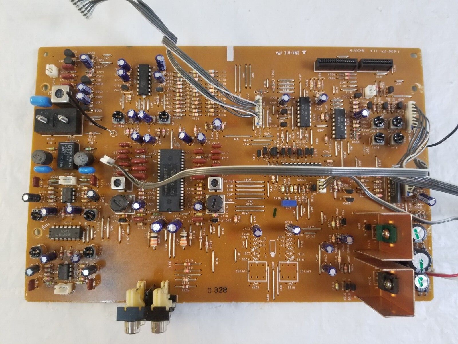 SONY TC-WR510 Stereo Cassette Deck MAIN PCB BOARD