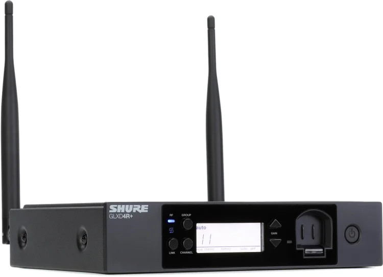 Shure GLXD4R+ Digital Wireless Rackmount Receiver