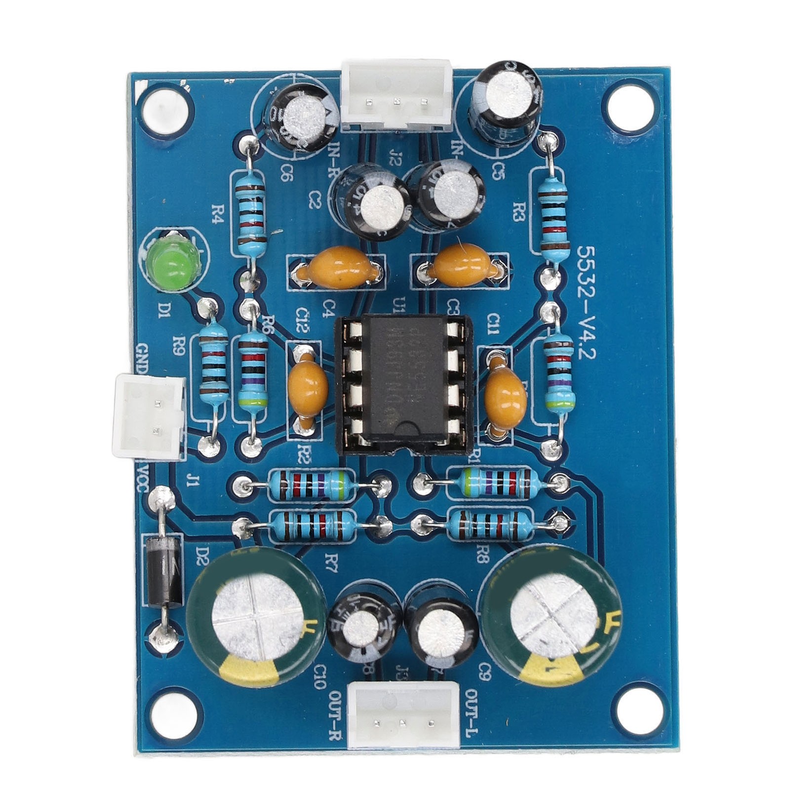 Preamp Module Audio Preamplifier Board NE5532 Chip Accessory Part For Replace↑
