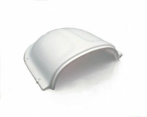 Afi Marinco Polyvinyl Chloride Clam Shell Vent 3" White N10874