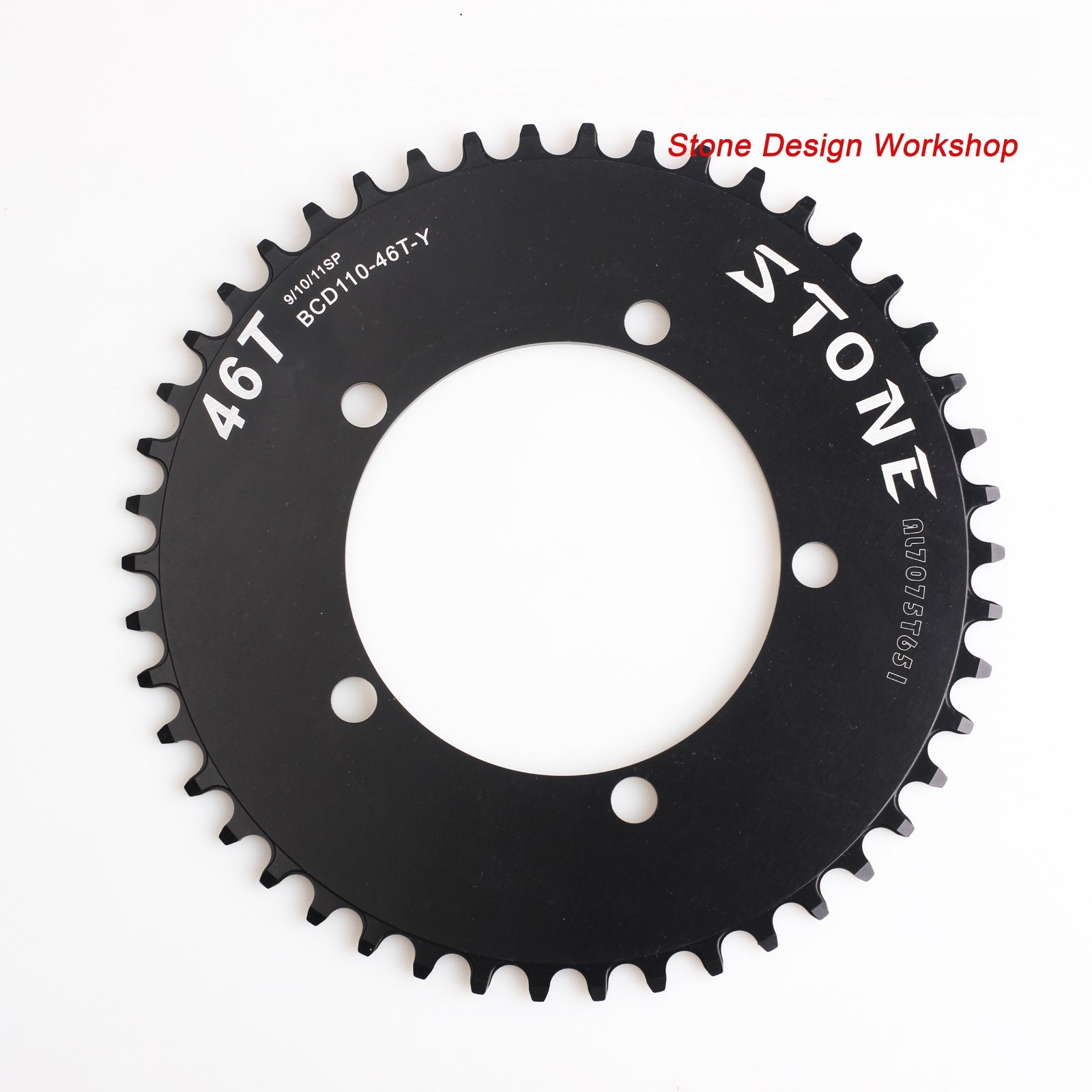 Road Folding Bike Aero Circle Chainring BCD110 Narrow Wide 1x System 5 Arm Chain