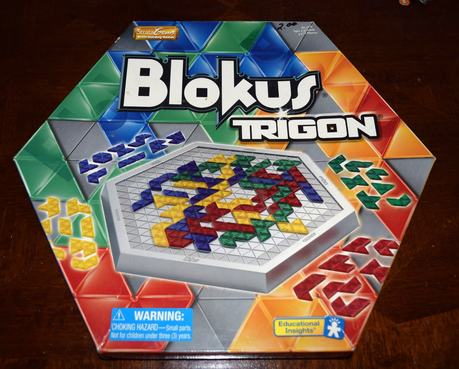 Blokus Trigon Game Replacement Pieces Parts 2006 Tiles Stratagems Hasbro