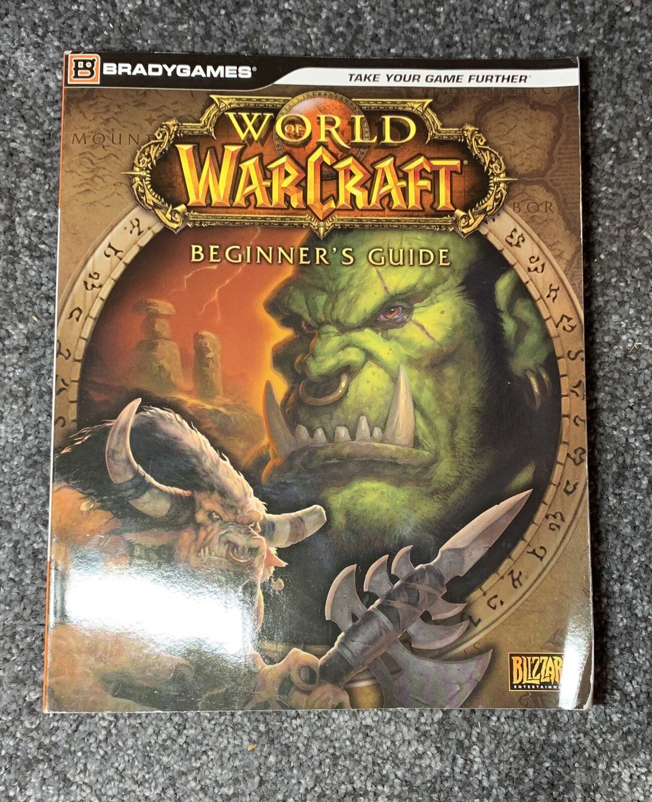 Official 2011  WOW World of Warcraft Beginner's Guide Bradygames Blizzard