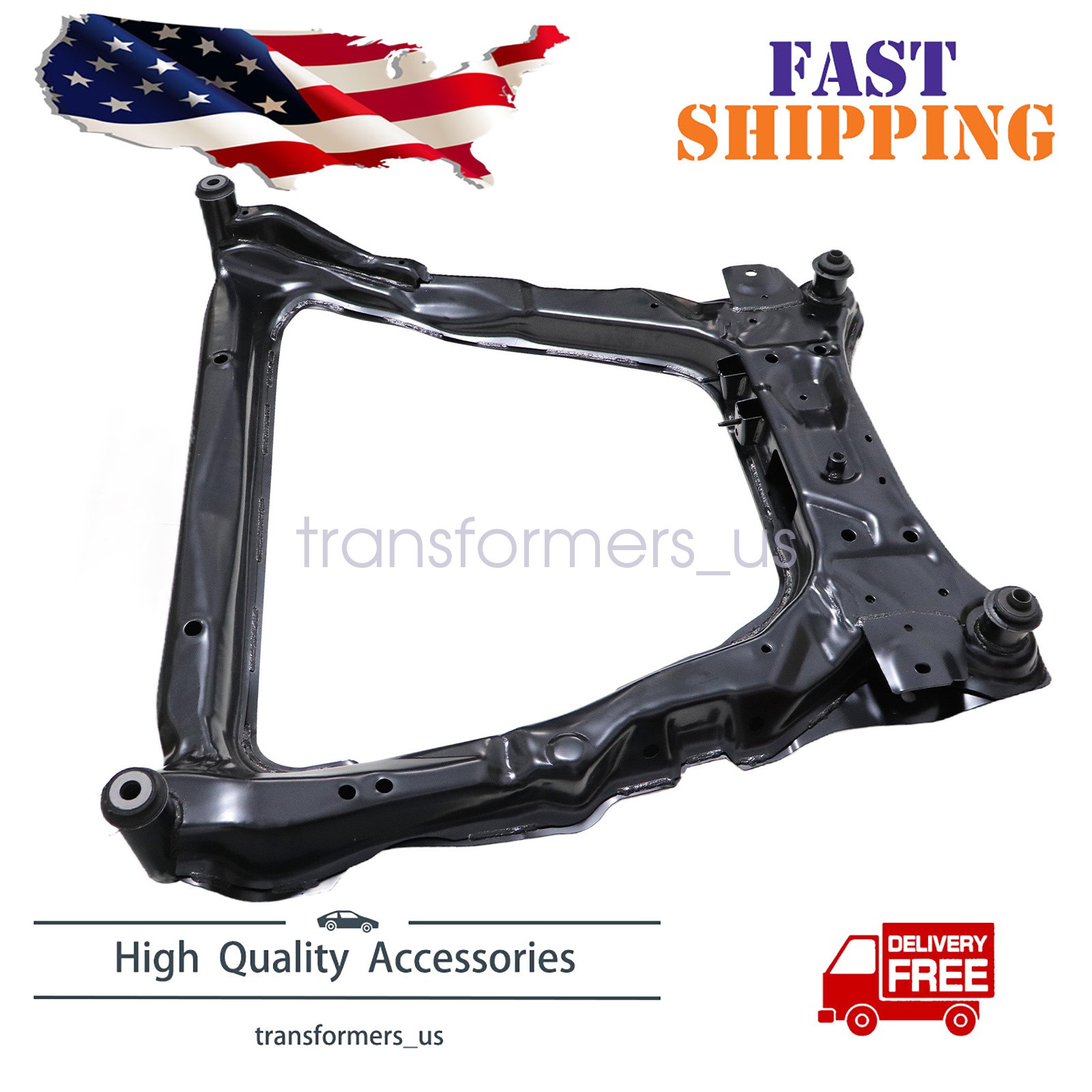 Front Suspension Subframe Crossmember Fits Nissan Rogue 2.5L 2008 2009-2014 2015