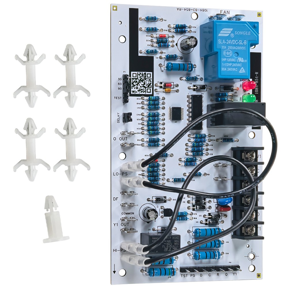 Heat Pump Defrost Control Board Kit 16V38 Fits Lennox 97W83 80M27 Circuit