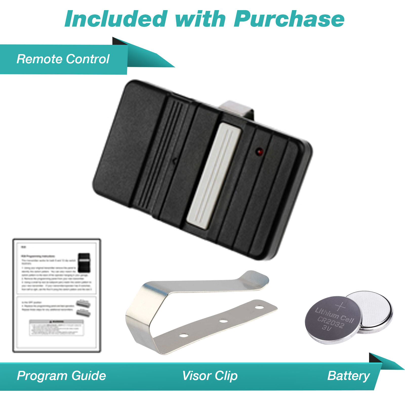 Garage Door Opener Remote for Genie Overhead Door GT90-1 G220 MAT90 GT912 AT90