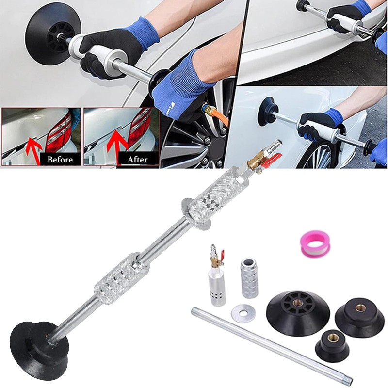 Air Pneumatic Dent Puller Car Auto Body Repair Tool Suction Up Cup Slide Hammer