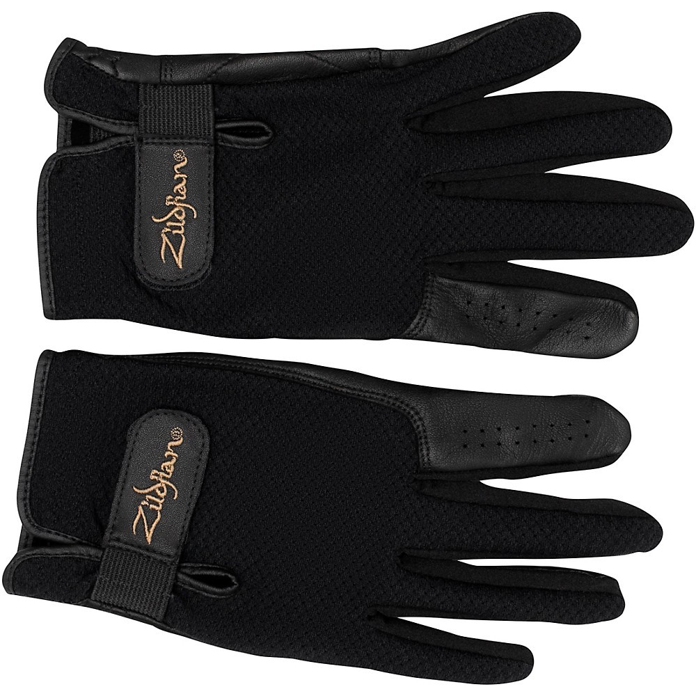 Zildjian Touchscreen Drummers Gloves Small Black