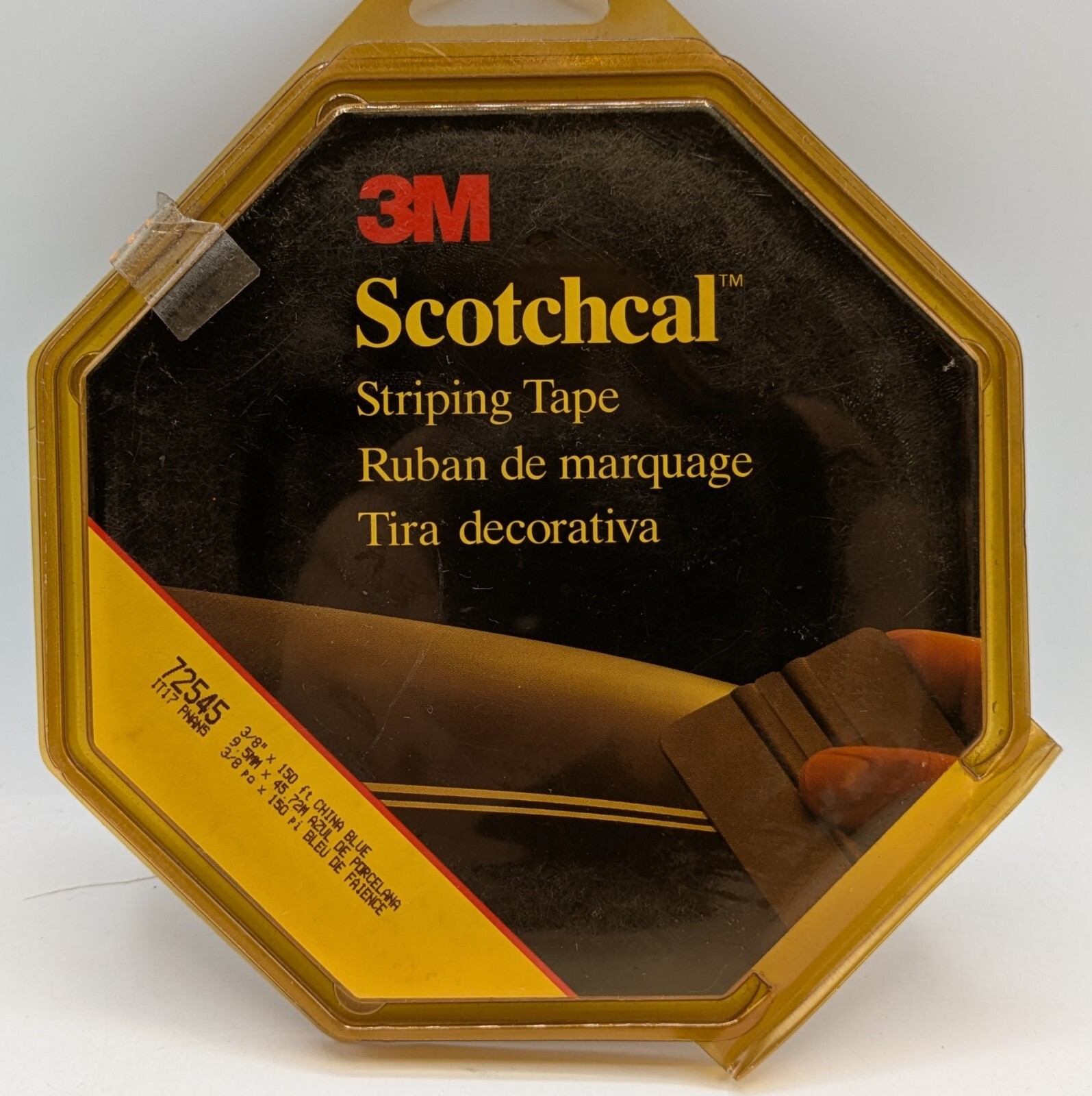 3M Scotchcal 72545 CHINA BLUE Striping Tape 3/8" x 150' NEW