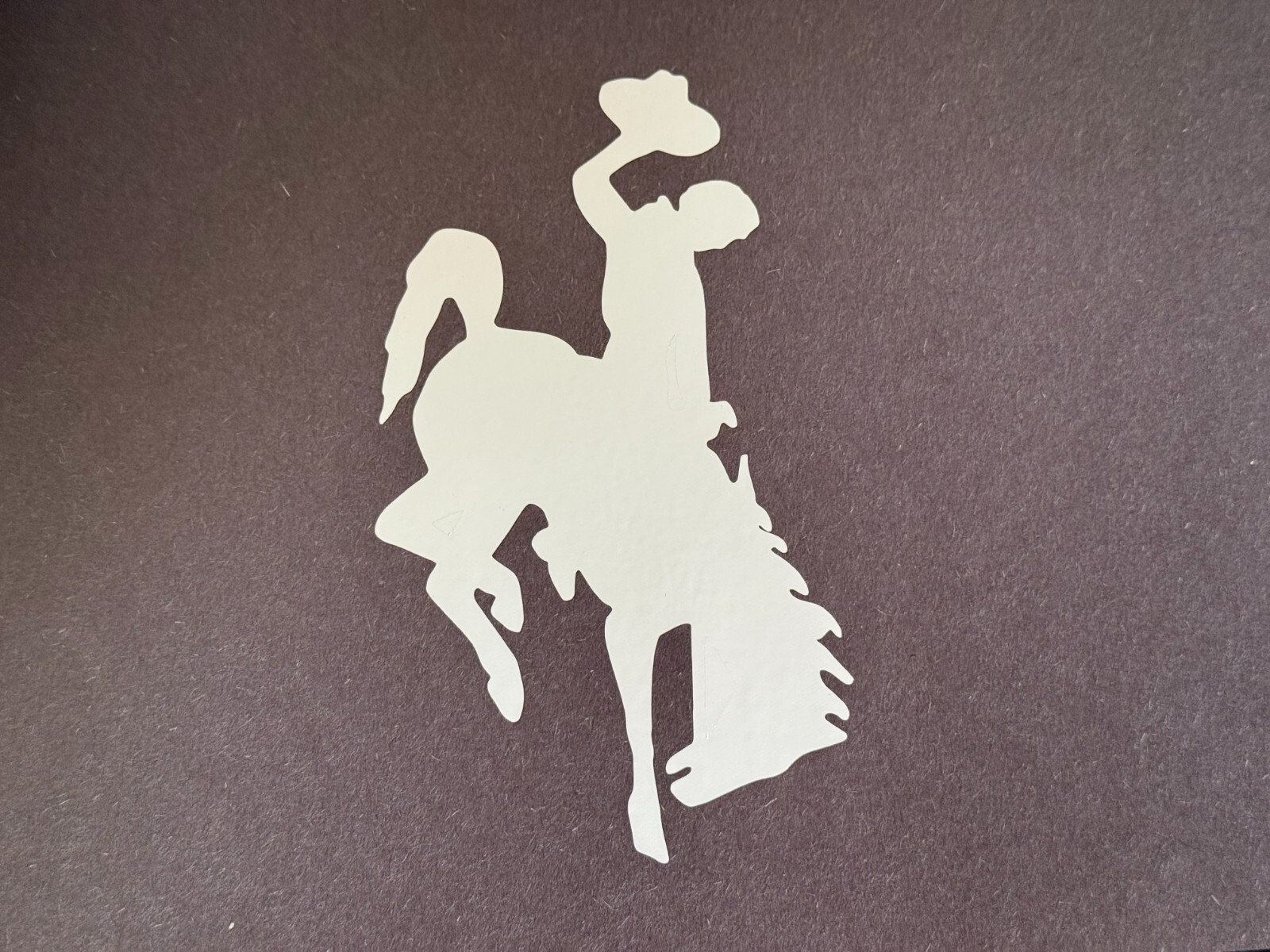 NCAA WYOMING COWBOYS VINYL STICKER DECAL