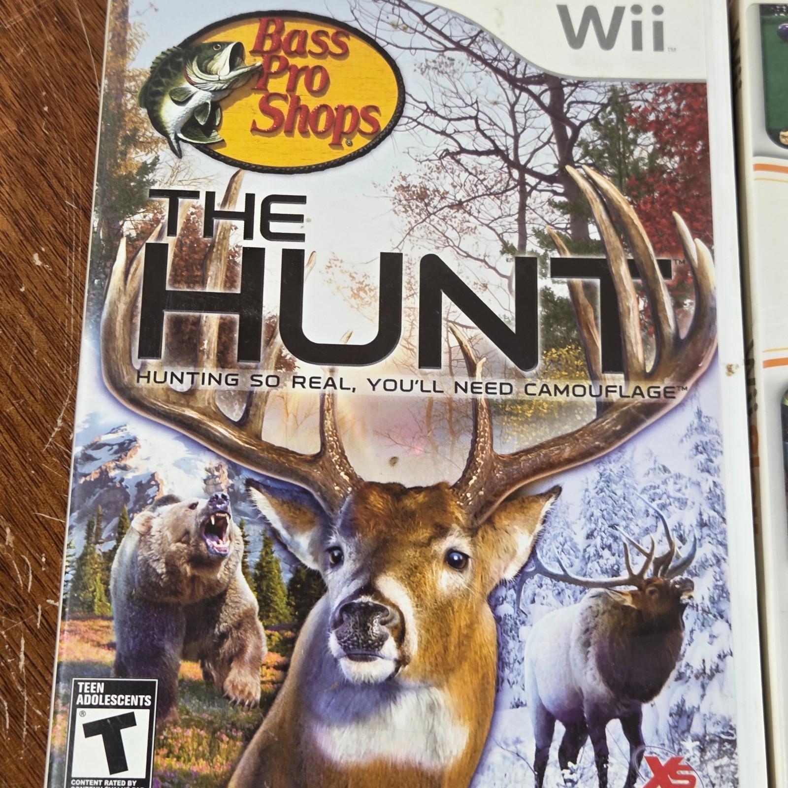 The Hunt Wii PLAY Empty Cases Nintendo Wii 2007