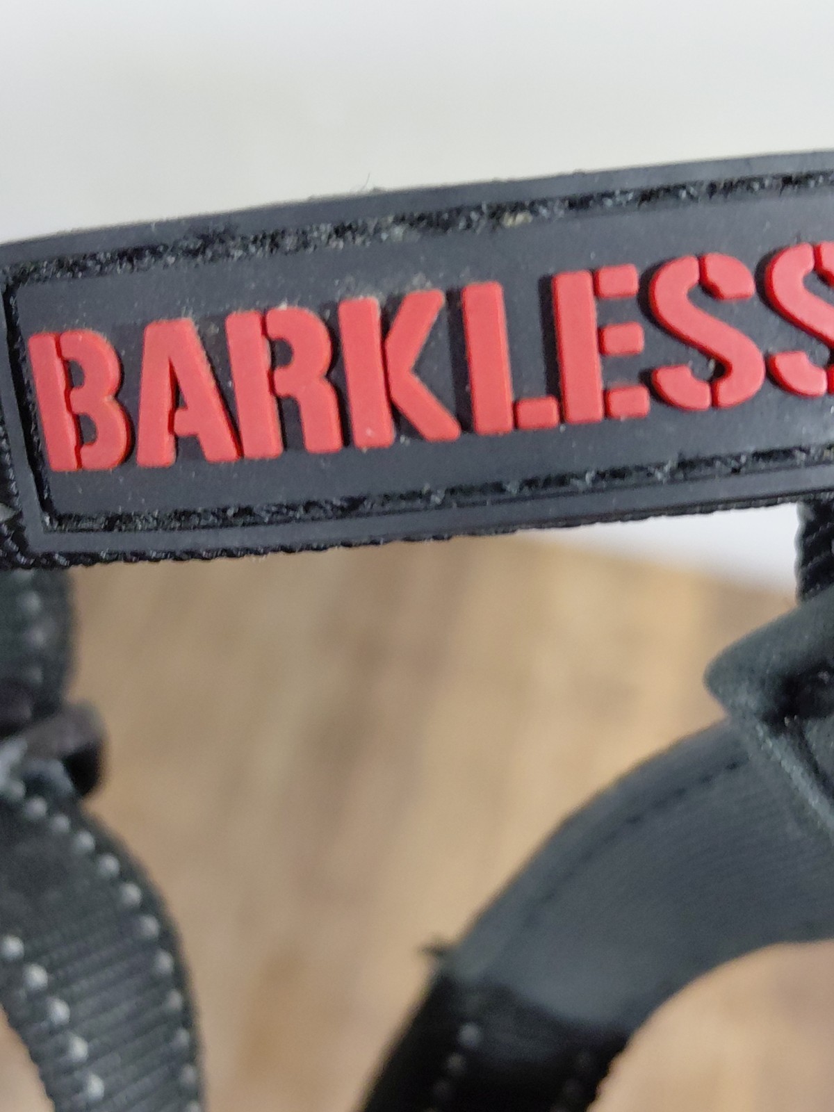Barkless Adjustable Dog Muzzle Size 3 Nylon Straps Medium Breed Dogs