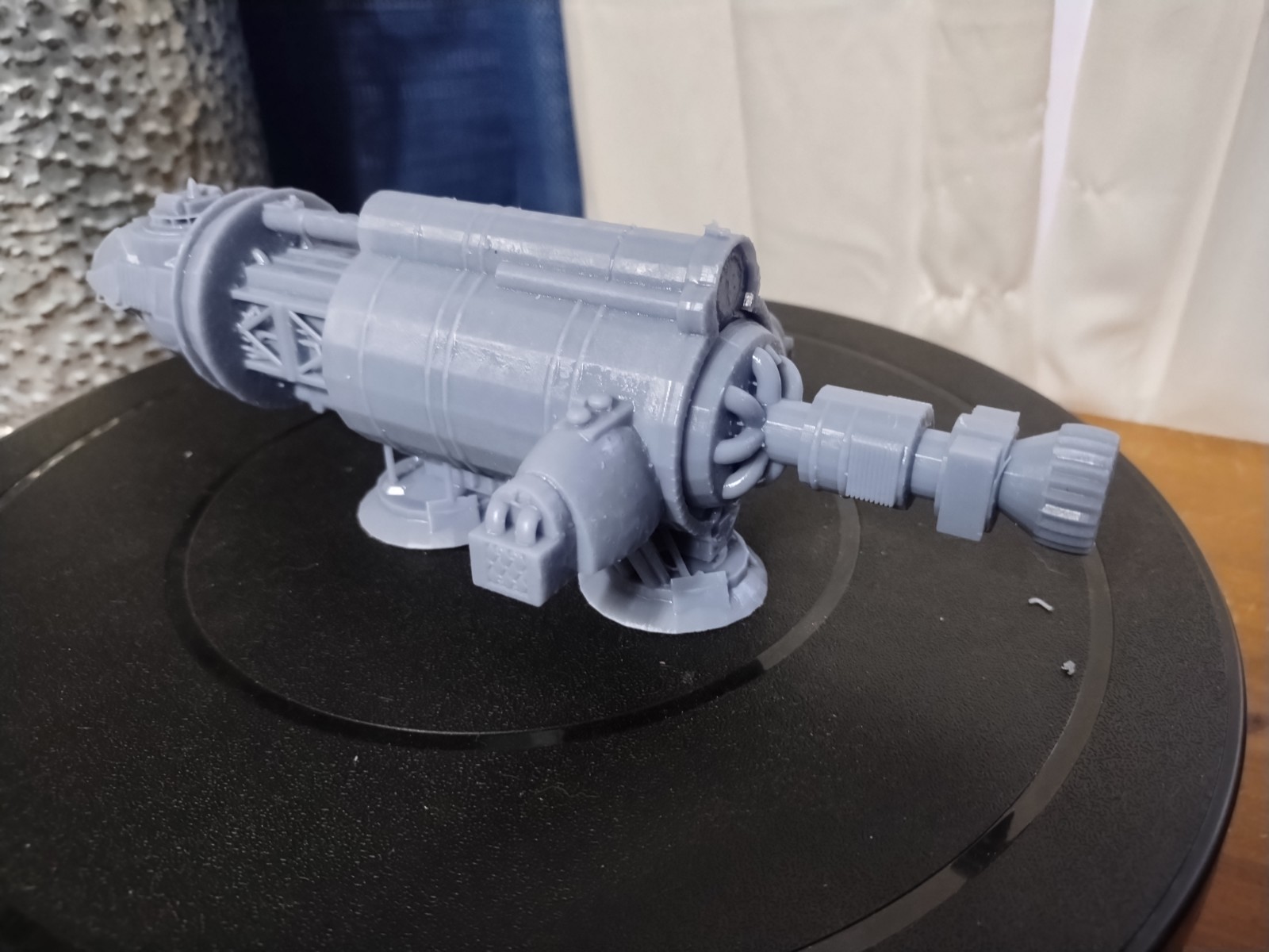 Battlestar Galactica Ragtag Ship 3D Resin Print 8.75"