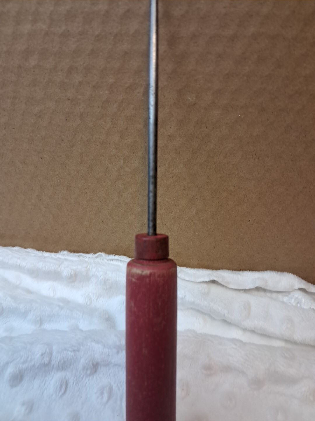 Wooden Handle Ice Pic Vintage