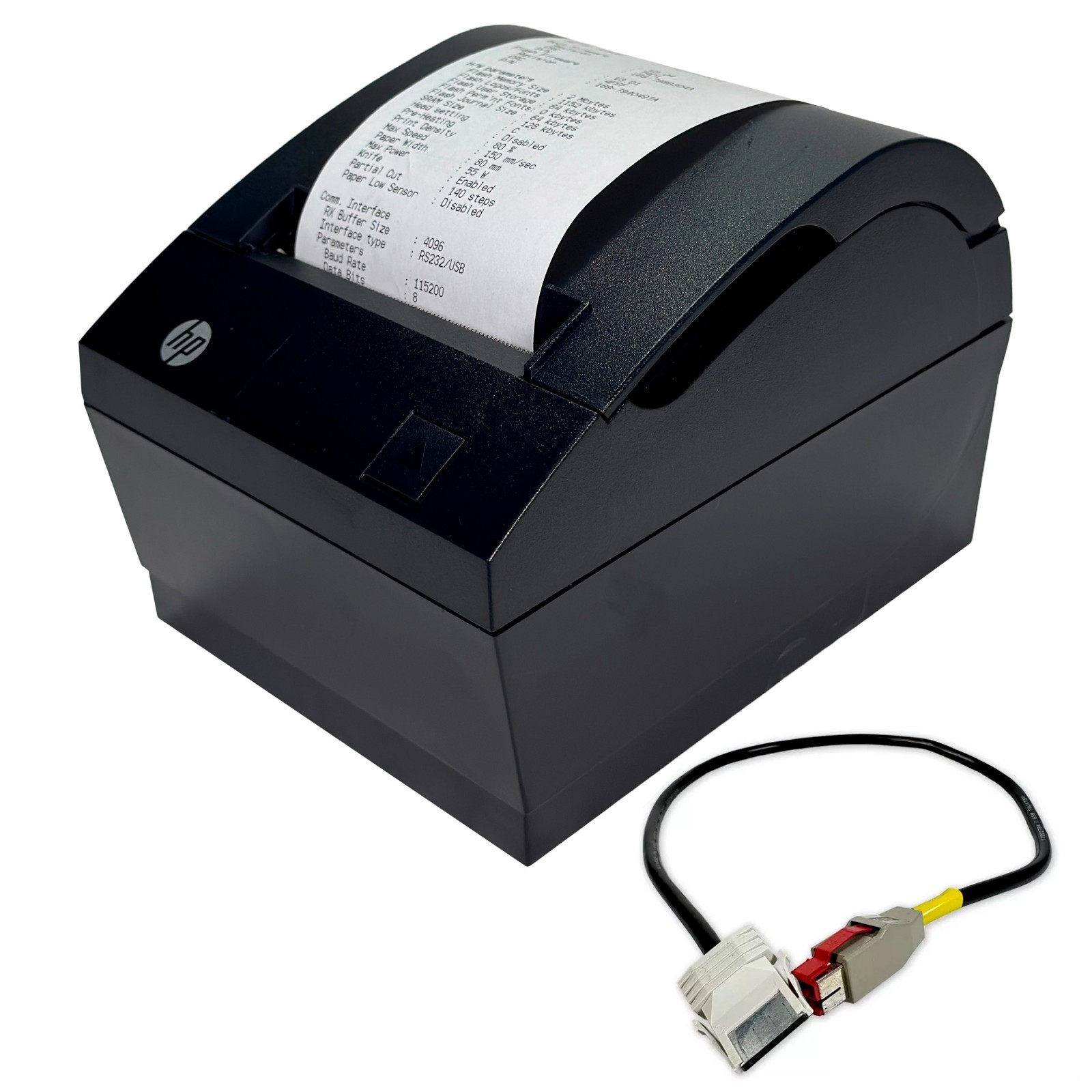 HP A798-C20W-HN00 Thermal Receipt Printer for POS System with USB Powered Cable