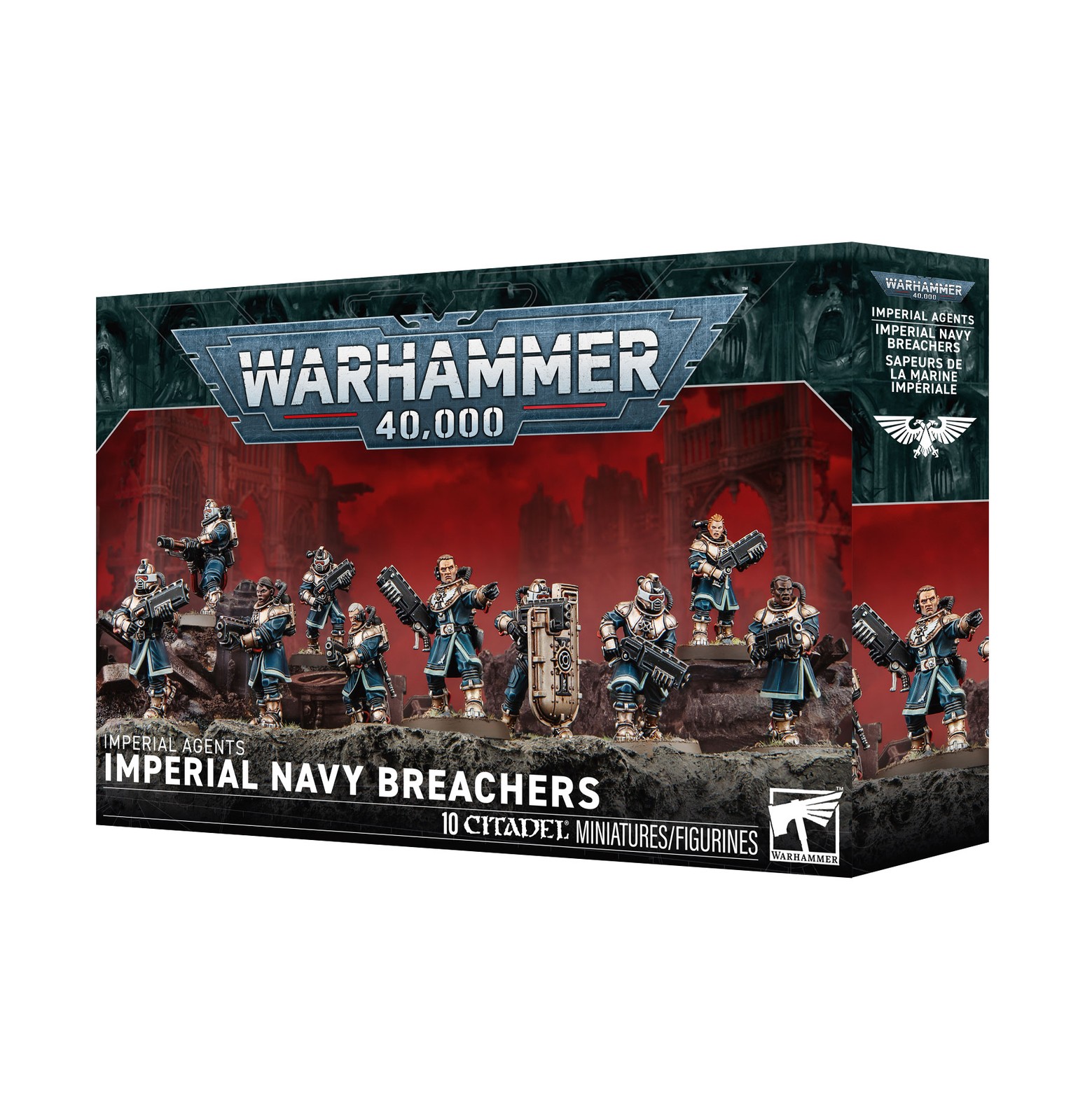 Imperial Agents: Imperial Navy Breachers Warhammer 40K PRESALE 8/8