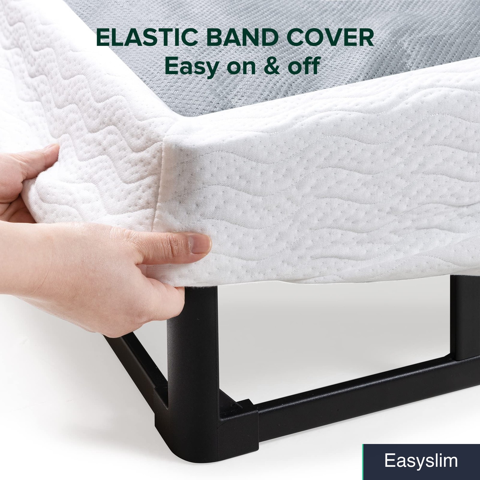 Box Spring Full Size 9 Inch Metal Quick Assembly 700 lb Capacity