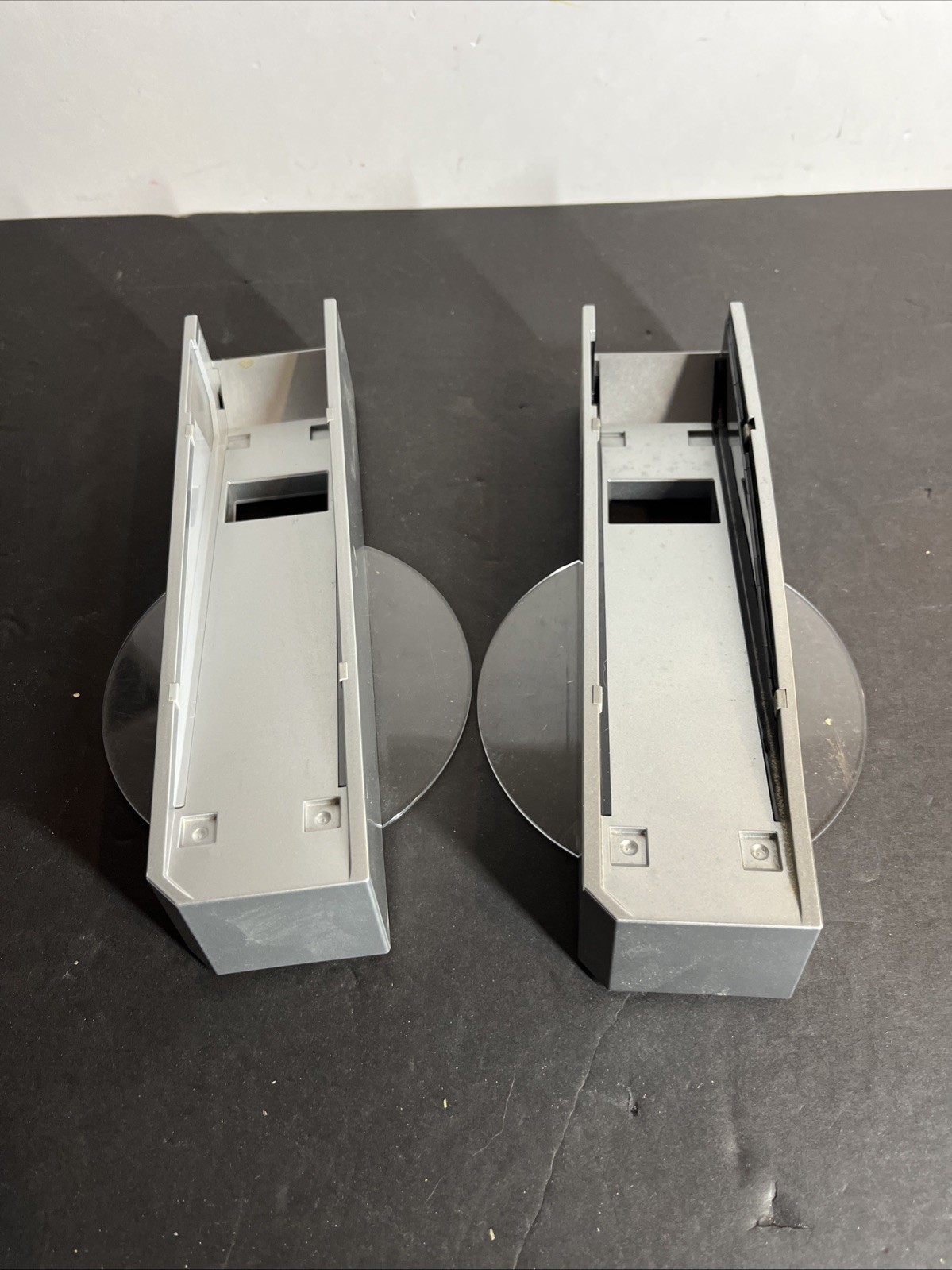 Lot of 2 Official OEM Nintendo Wii Console Stand Base, Support Disc  RVL-019