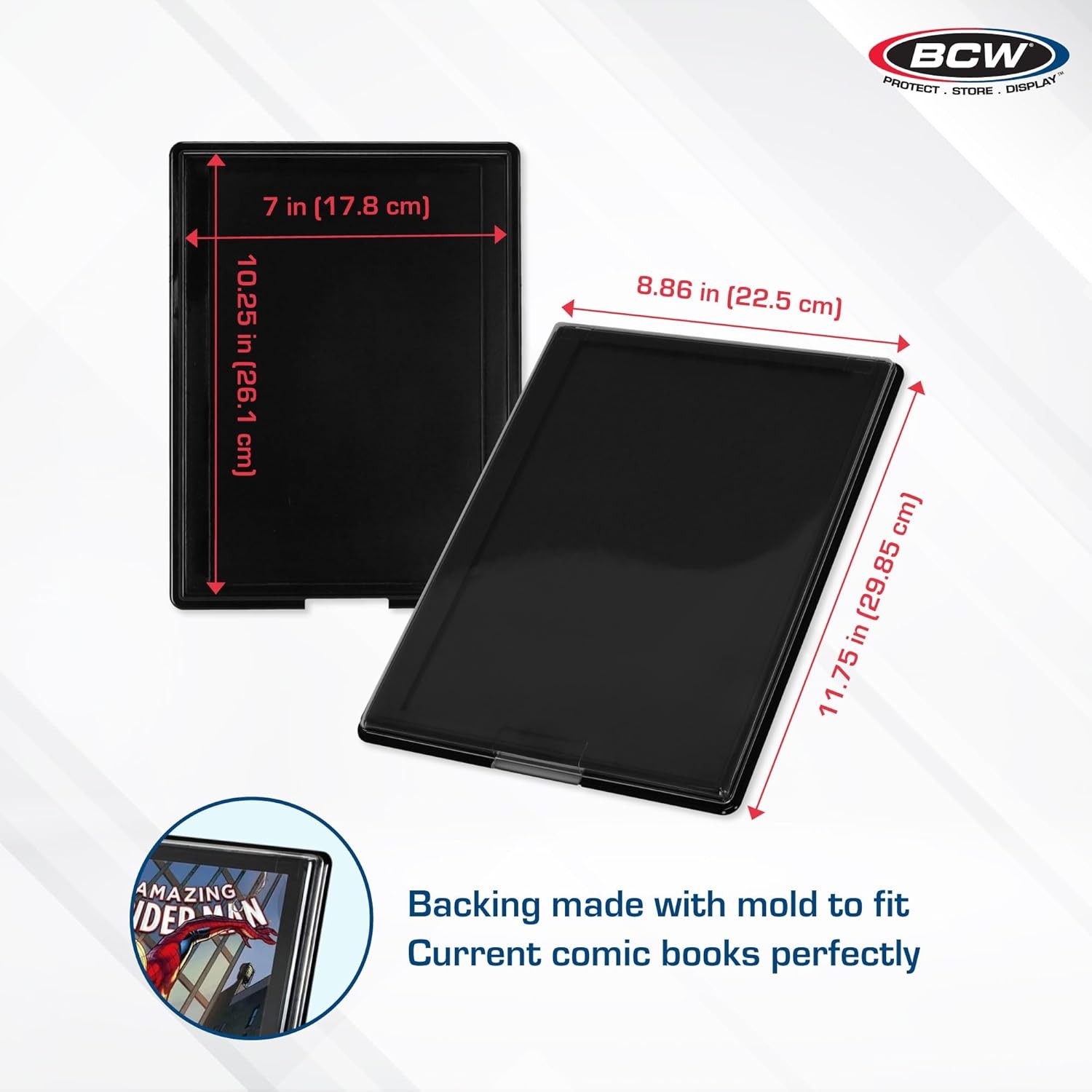 UV Protected Modern Comic Book Frame Display Case Holder with UV Protection