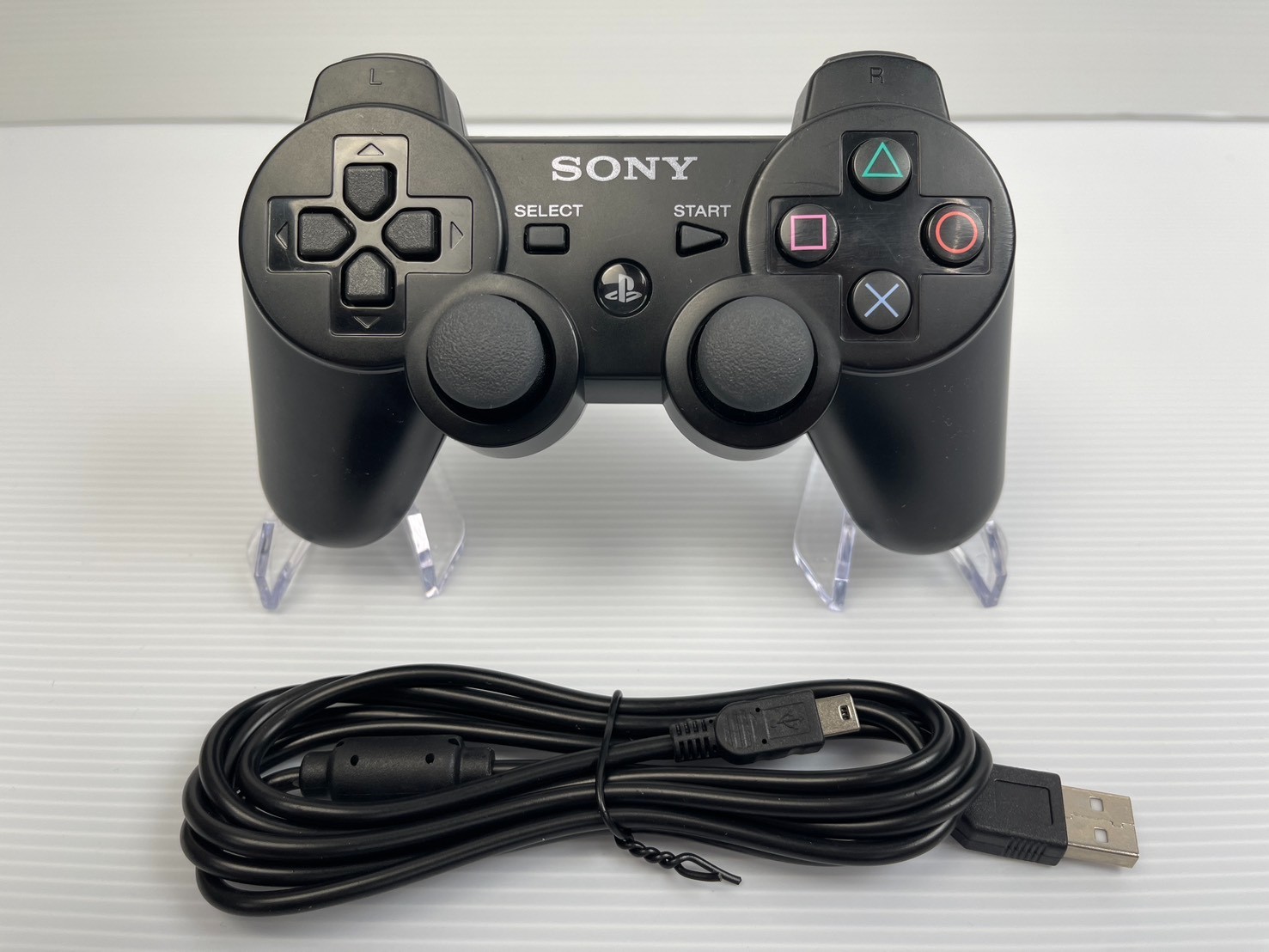 Sony Playstation 3 PS3 Genuine OEM Dualshock Ps3 Black Controller Authentic