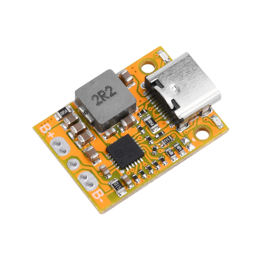 2S 3S Li-ion Battery Charging Module Type-C QC Fast Charging w/ Indicator Light