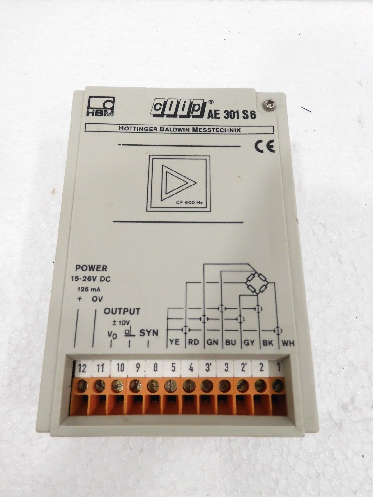 AE 301 S6 clip, HBM