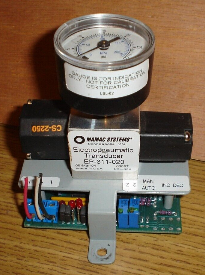 MaMac Systems EP-311-020 Electropneumatic Transducer EP311020