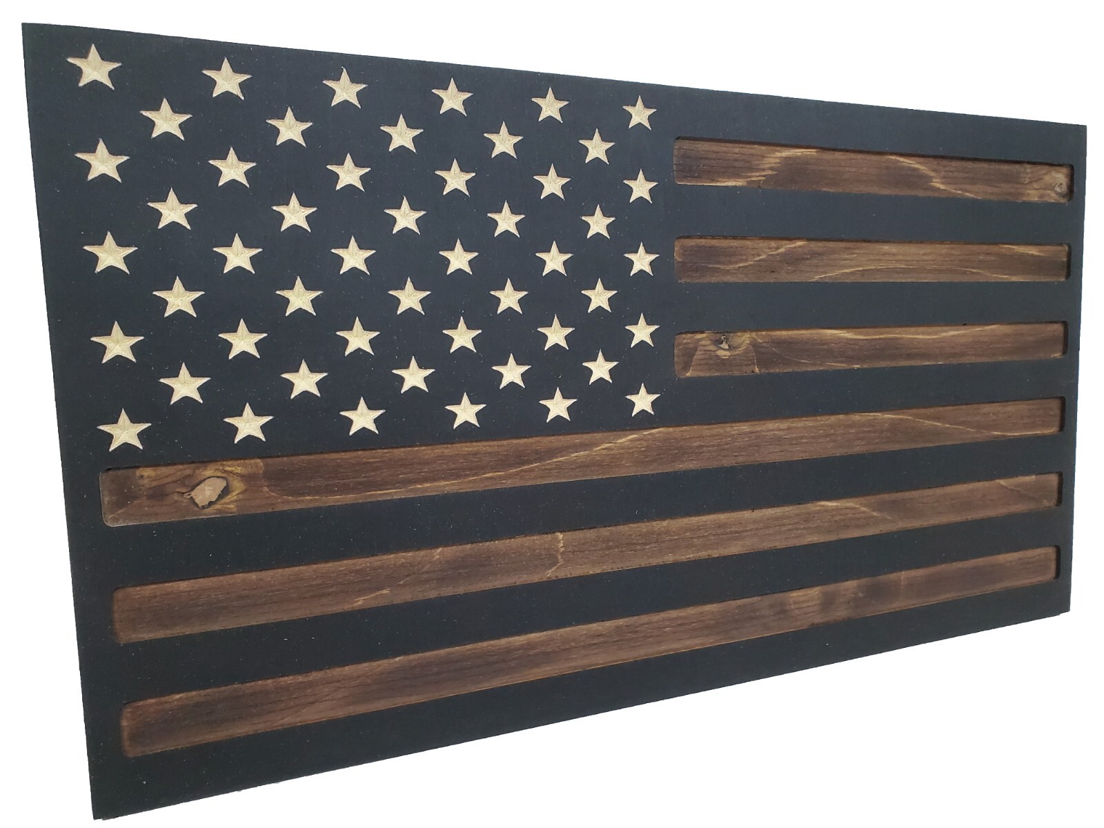 American Flag Gun Safe Case Cabinet