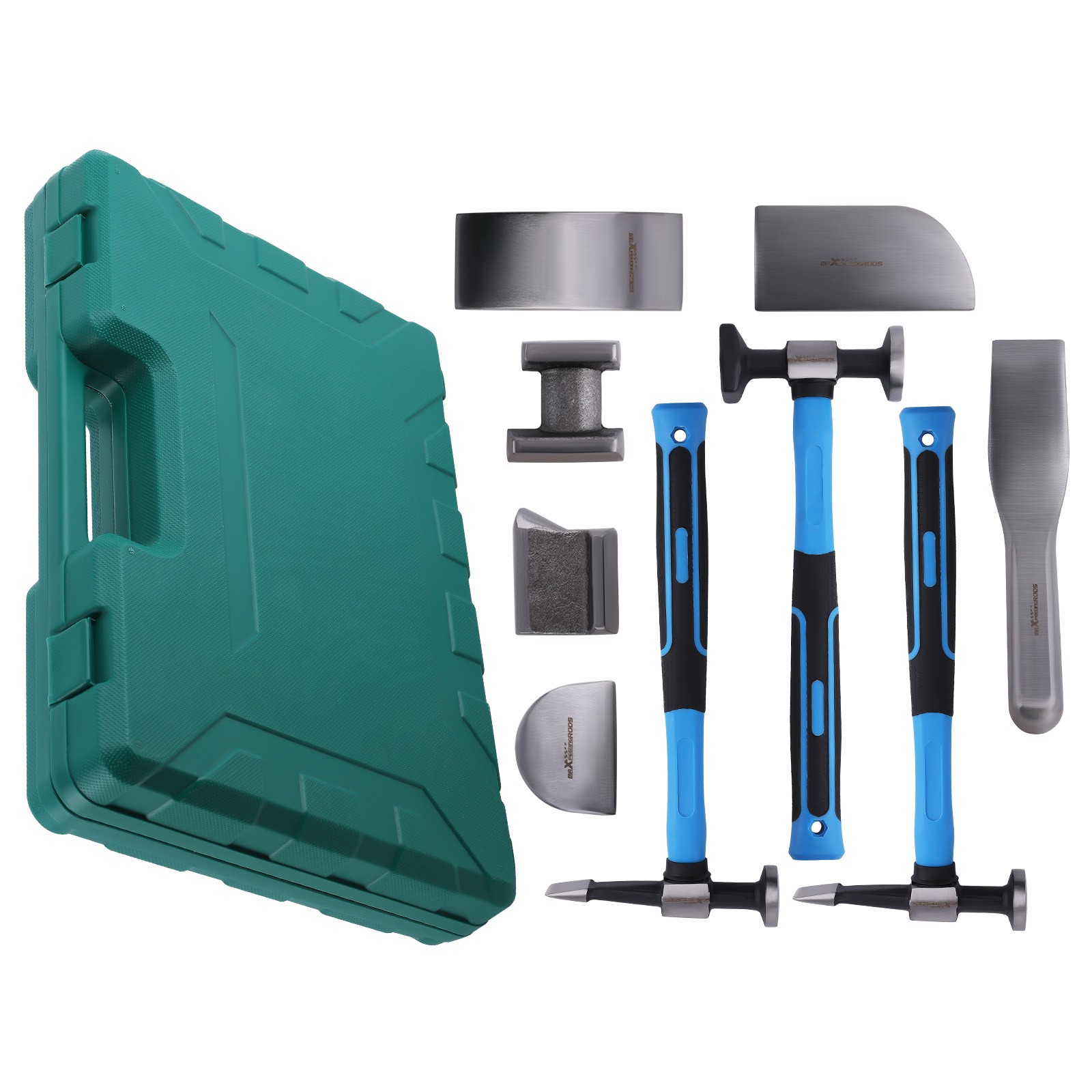 New 9 Pcs Auto Body Panel Fender Hammer Dolly Set Sheet Metal Repair Tool Kit
