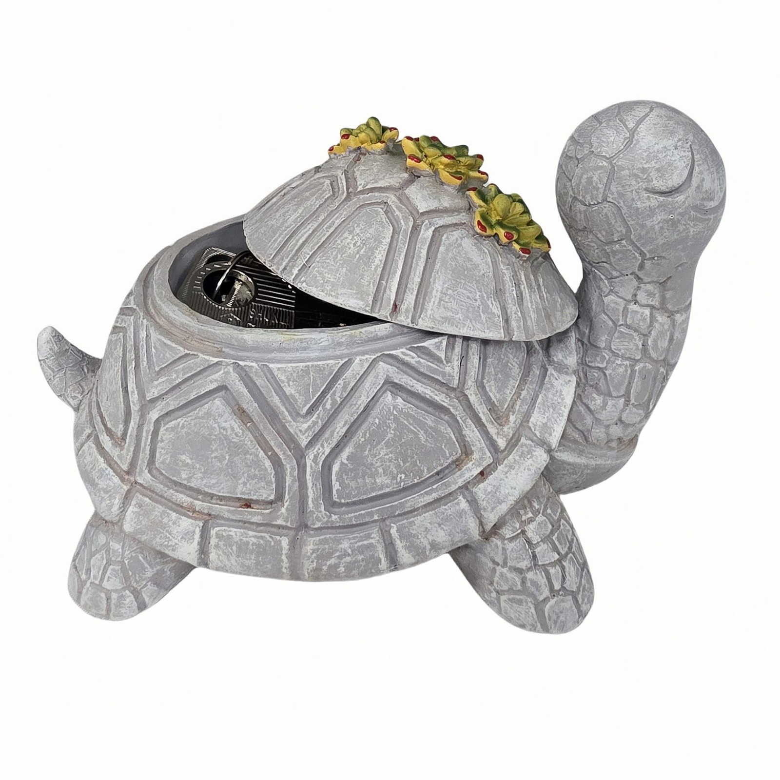 Turtle Hide A Key Outside Cute Succulent Turtle Key Hiders Outdoor Spare Fake...