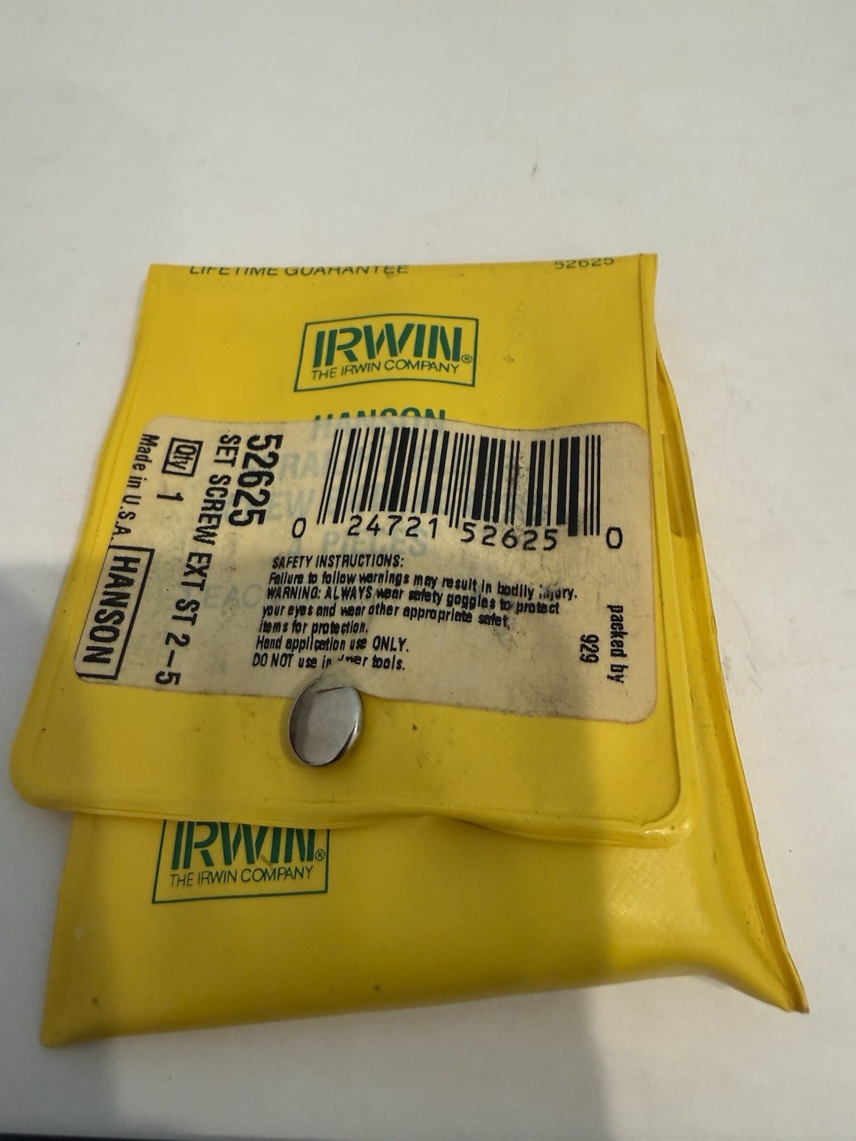New Irwin 52625 Four Piece Set Screw Extractor Set, ST 2 Through ST 5