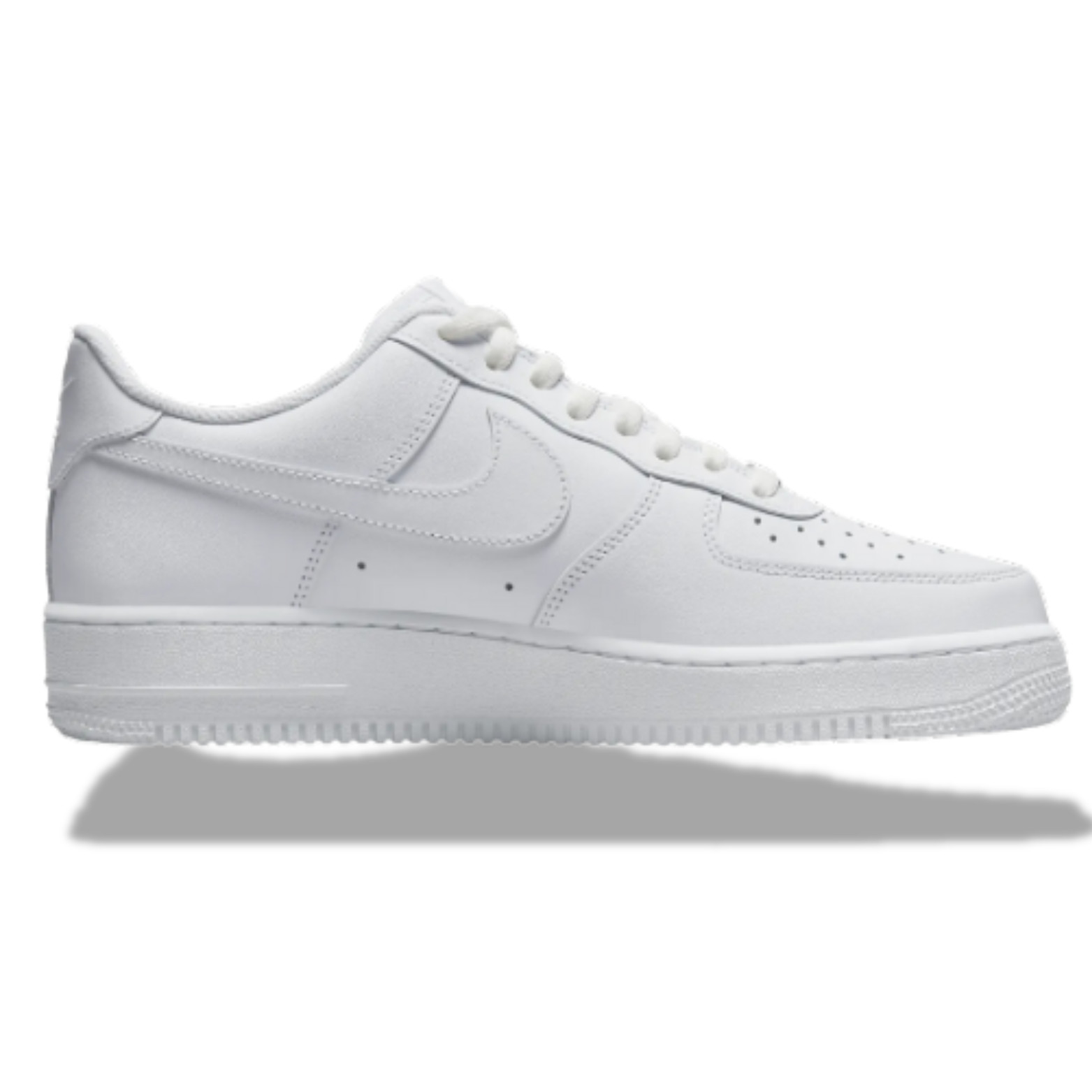 Nike Air Force 1 Low 07 Triple White Leather Classic Shoes CW2288-111 Men Women