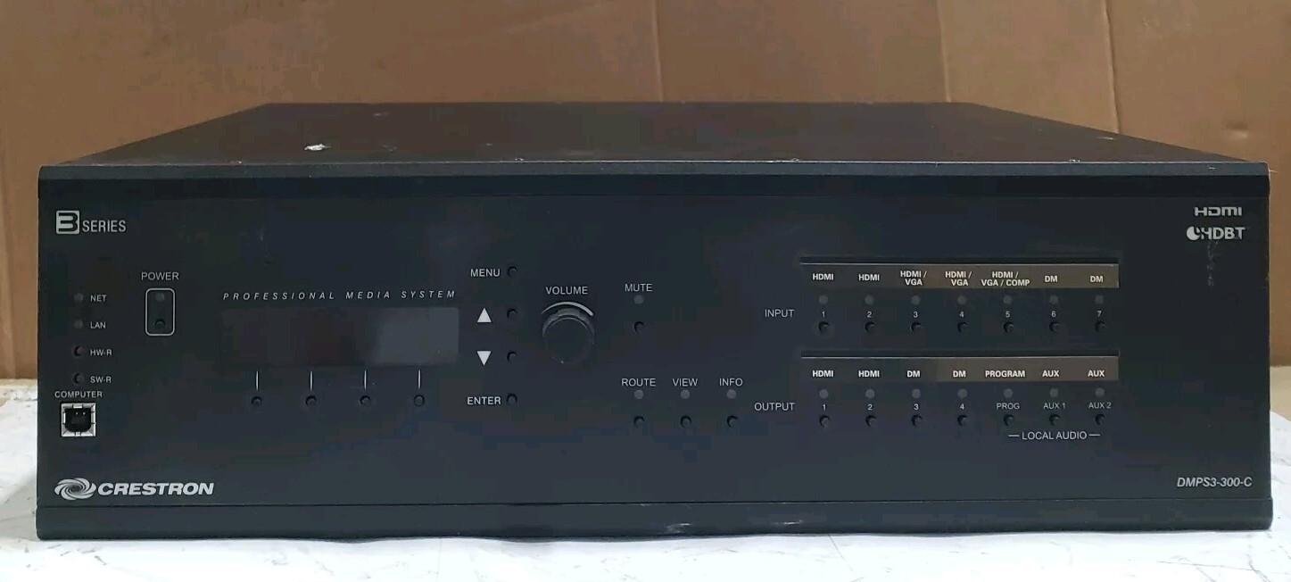 Crestron 3-Series DMPS3-300-C Digital Media Presentation System