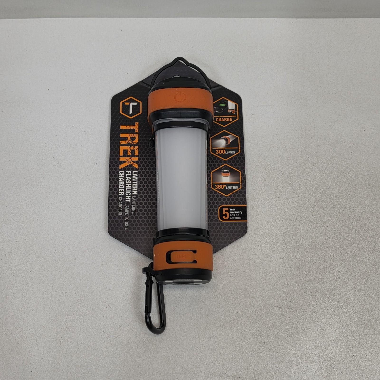ToughTested  TREK  Lantern/Flashlight/Charger (TT-PBLL4)