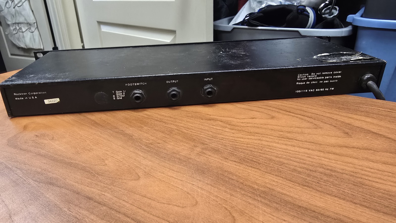 Rocktron G.A.P. 1 guitar preamp rack unit. Tested