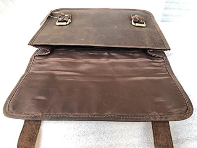 Leather Motorcycle Handlebar Bag ,Leather Motorcycle Fork Bag, Motorcycle Tool